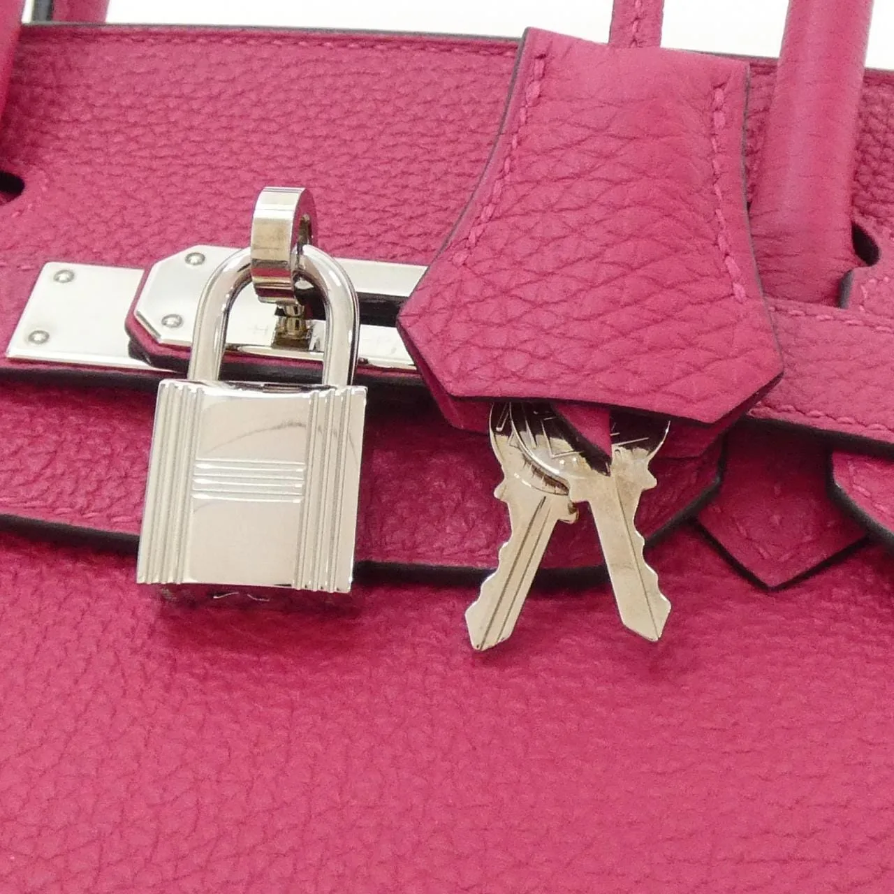 HERMES Birkin 030520CK Handbag Togo 黑色 Togo 牛皮 中古品A - 縮圖 5