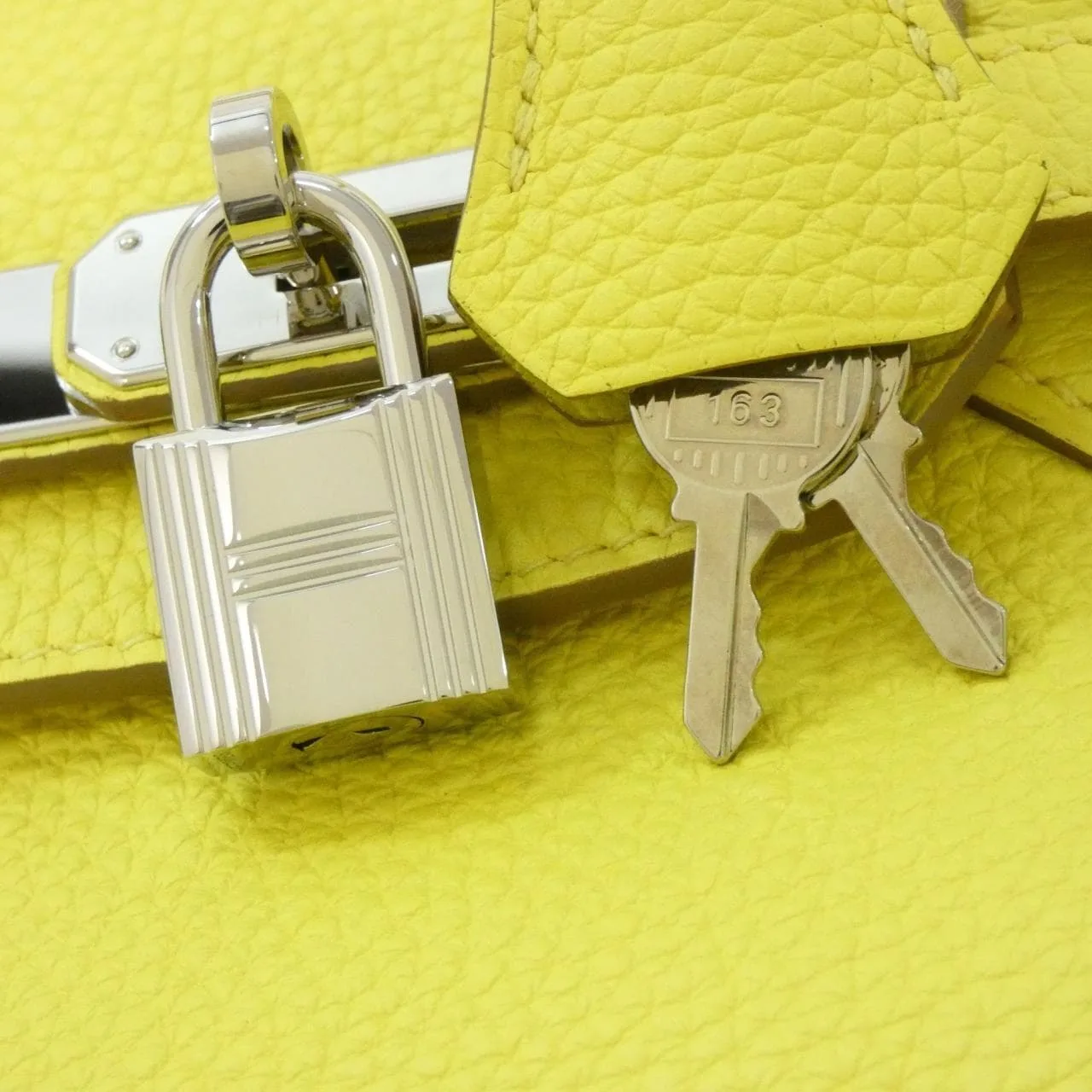 HERMES Birkin 030520CK Handbag Togo 黑色 Togo 牛皮 中古品A - 縮圖 4