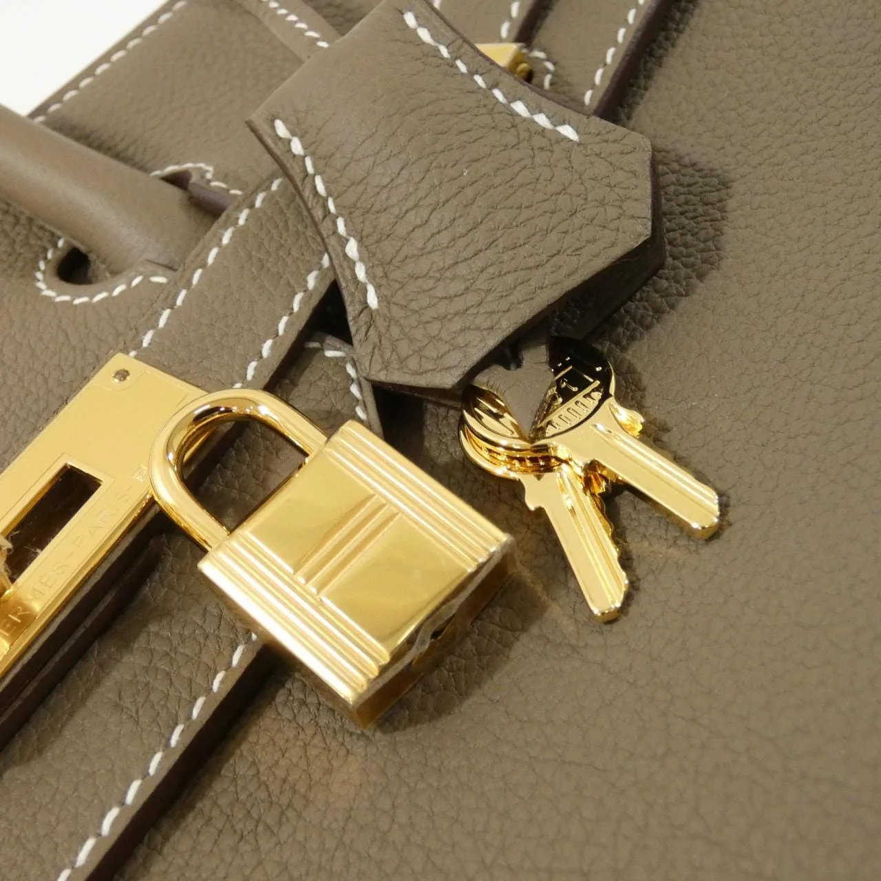 HERMES Birkin 027633CC Handbag Togo 4