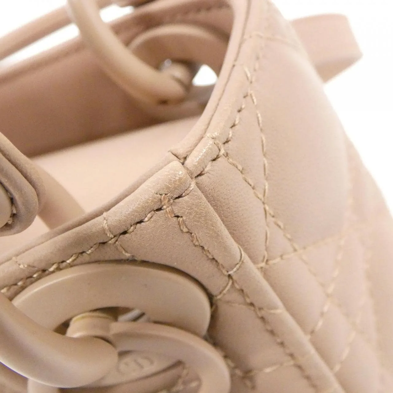 DIOR Lady Dior M0514IGLC Handbag Leather Black Leather - Thumbnail 5