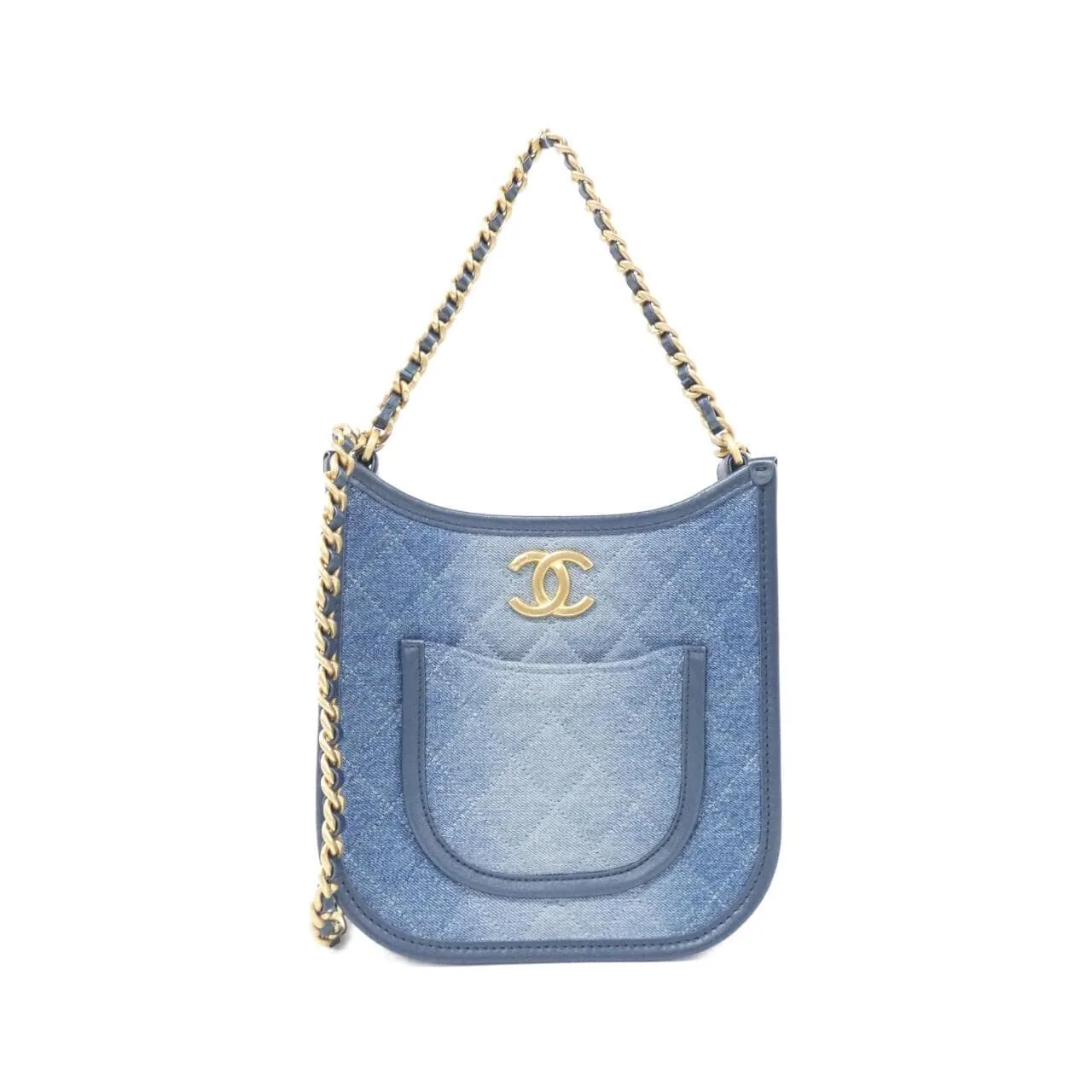 CHANEL AS4532 Shoulder Denim