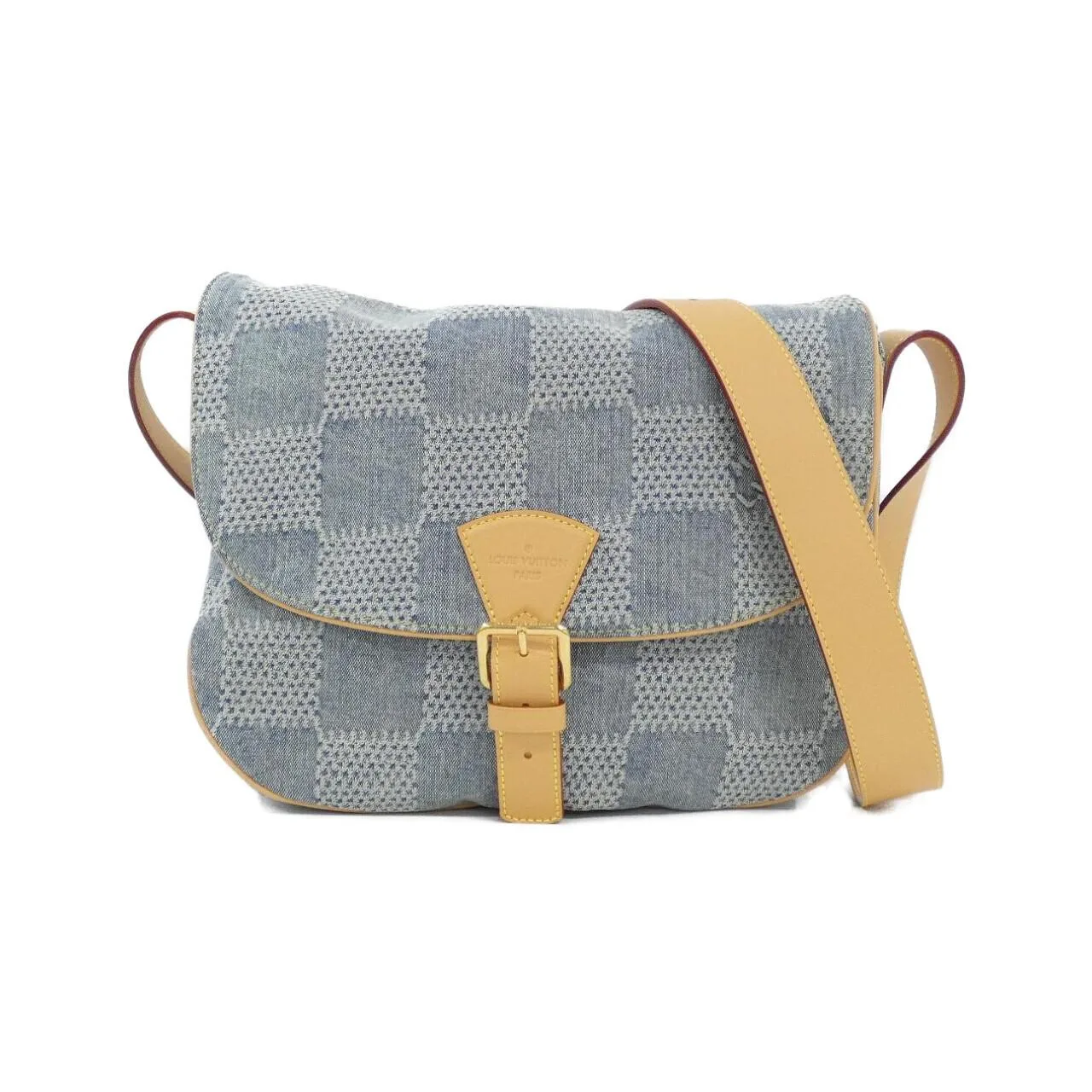 LOUIS VUITTON Montsouris N40743 Shoulder Denim