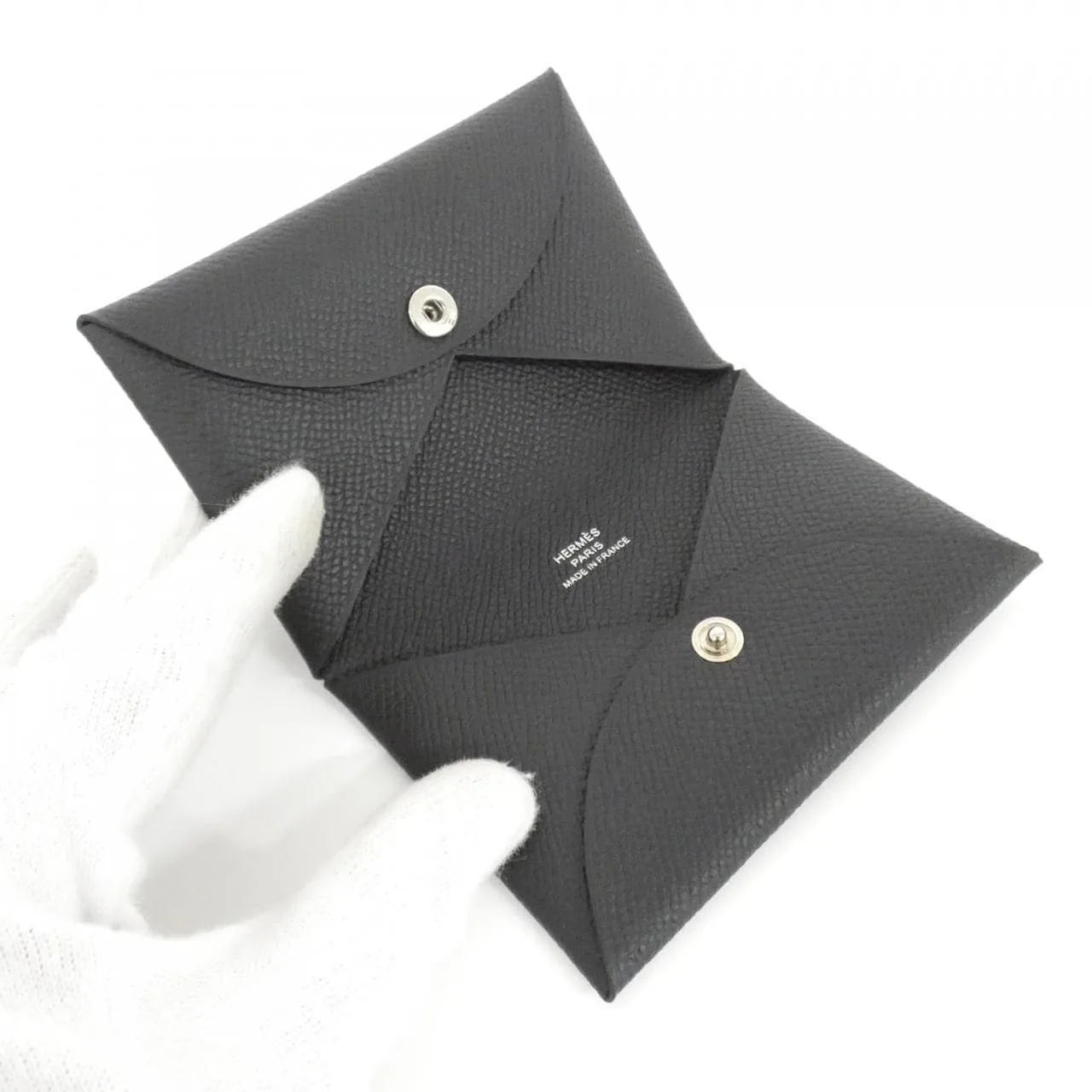 HERMES 044164CK Card Case Epsom 2
