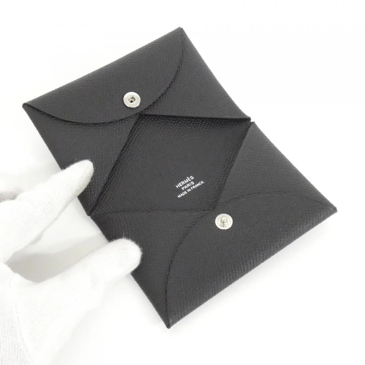 HERMES 044164CK Card Case Epsom 2