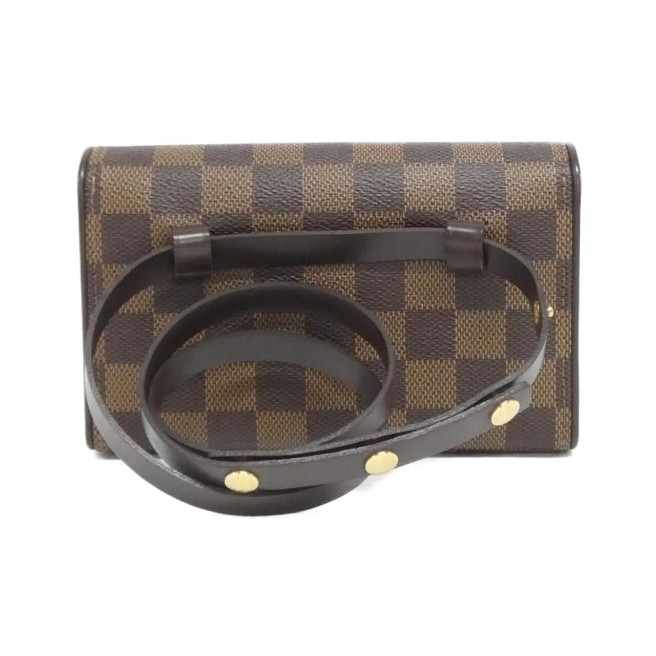 LOUIS VUITTON Pochette N51857+M68214 腰包 Damier 2