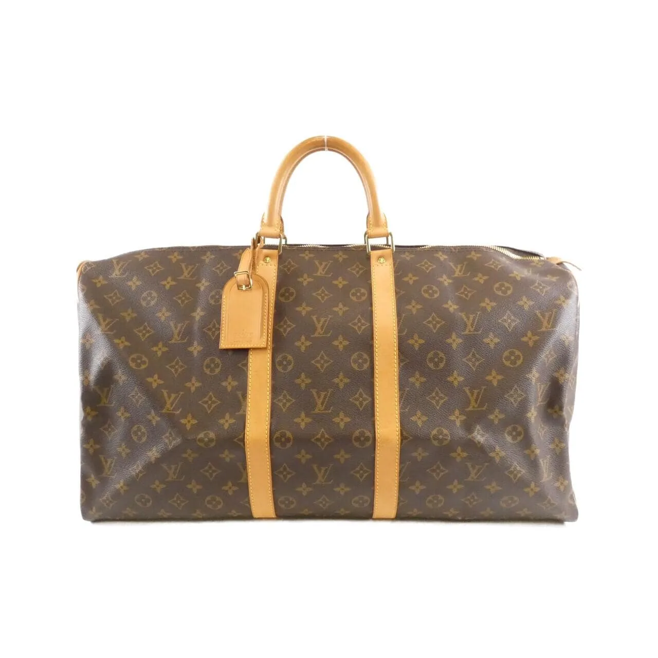 LOUIS VUITTON Keepall M41414 Boston Monogram Black
