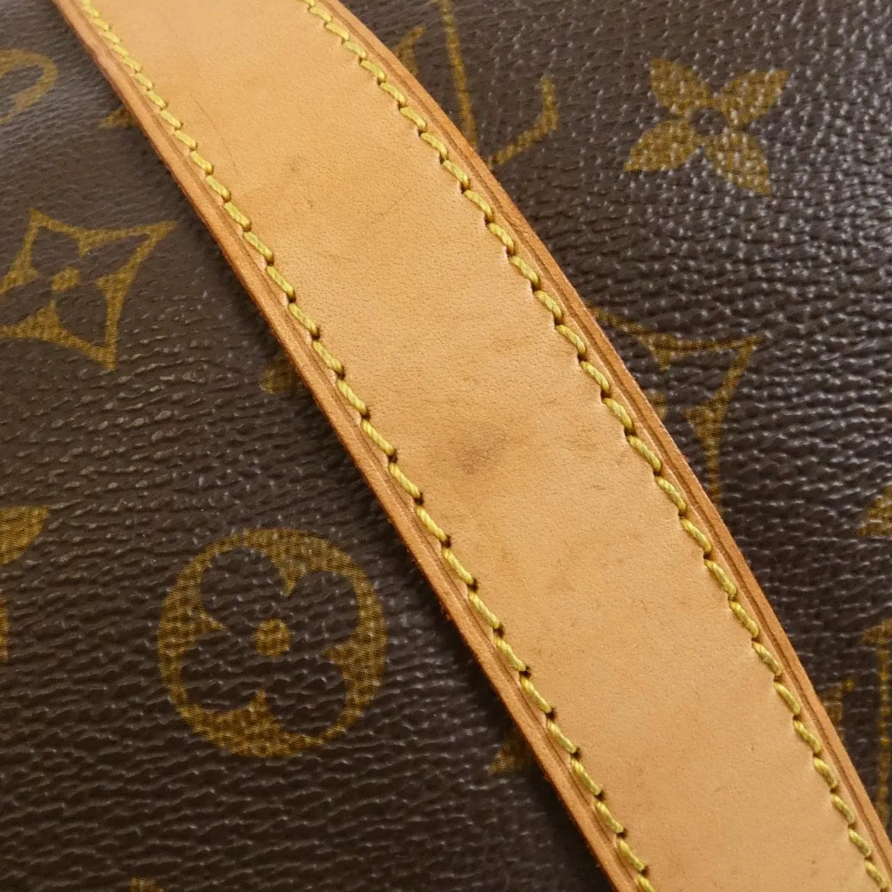 LOUIS VUITTON Keepall M41414 Boston Monogram 黑色 Monogram 中古品B - 縮圖 3