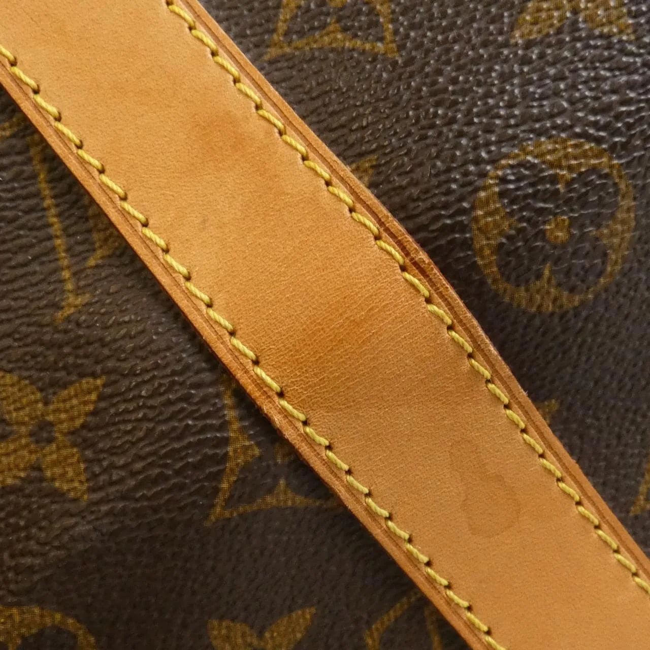 LOUIS VUITTON Keepall M41414 Boston Monogram 黑色 Monogram 中古品B - 縮圖 4