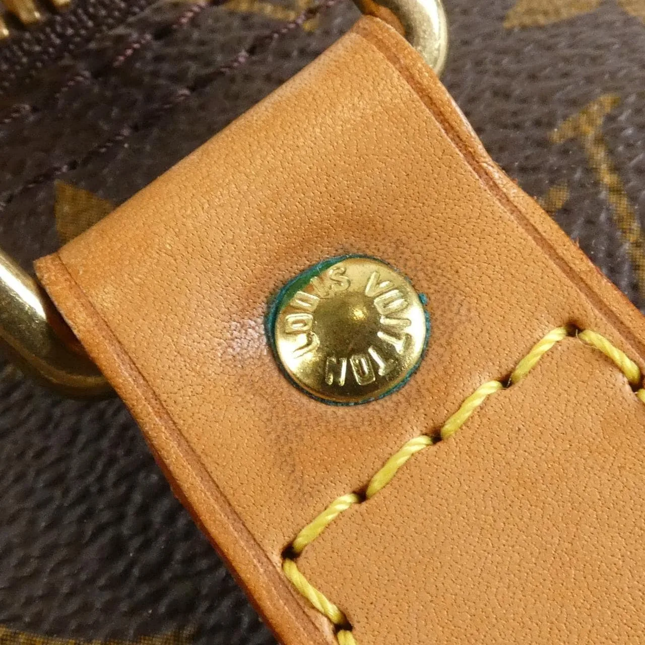 LOUIS VUITTON Keepall M41414 Boston Monogram 黑色 Monogram 中古品B - 縮圖 5