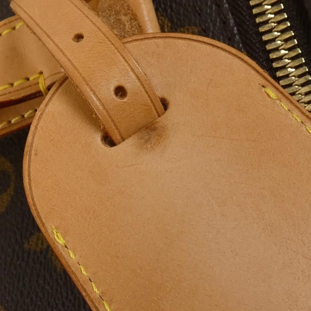 LOUIS VUITTON Keepall M41414 Boston Monogram 黑色 Monogram 中古品B - 縮圖 7