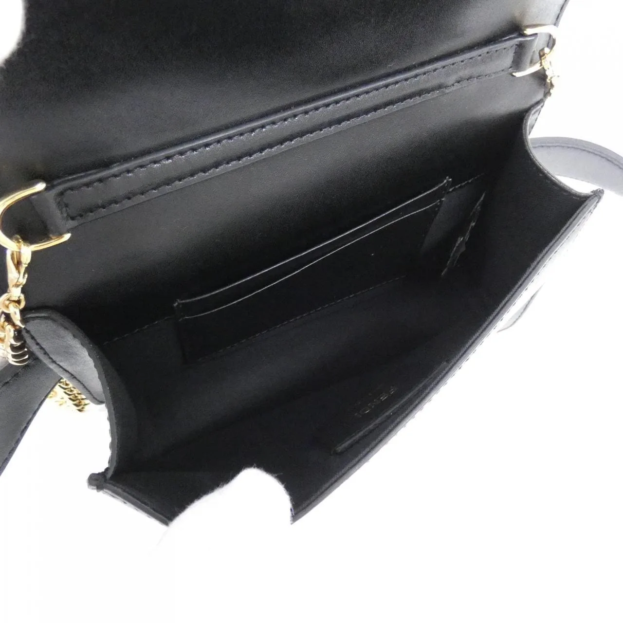 FENDI 8BM005 A3ZG Belt 黑色 中古品A - 縮圖 7