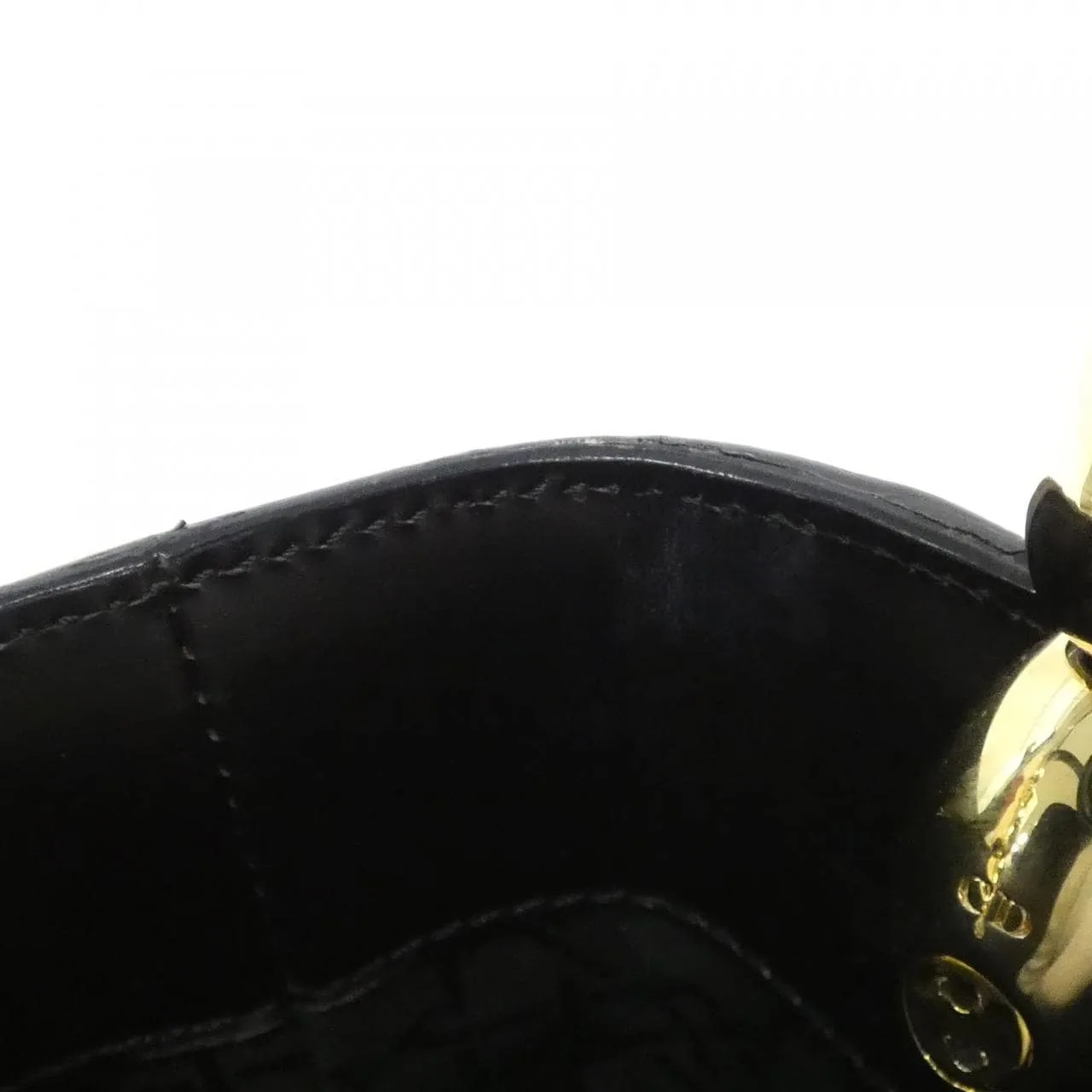 DIOR Handbag Leather 黑色 皮革 - 縮圖 9