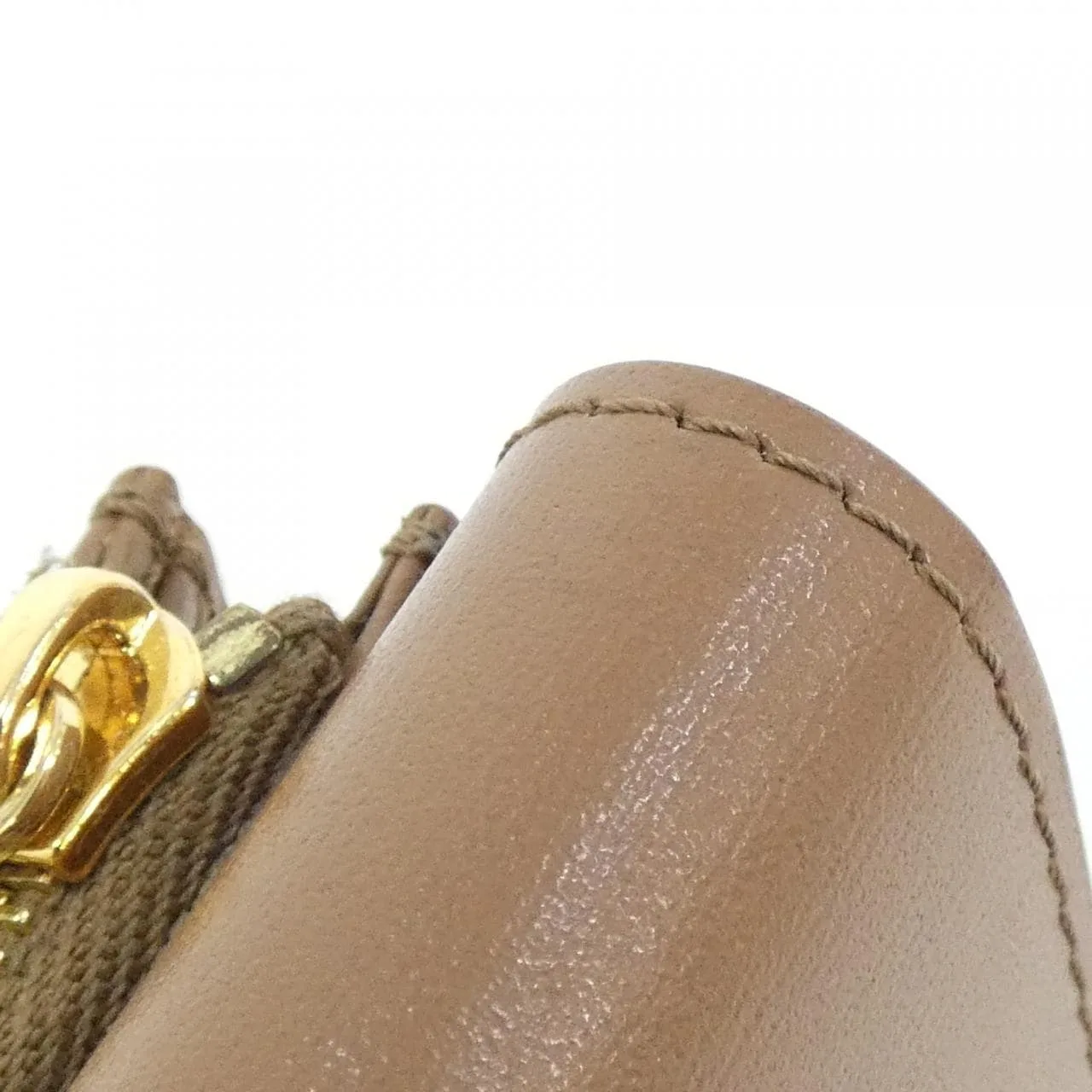 CELINE 10I653DPV Wallet Black Rank A - Thumbnail 4