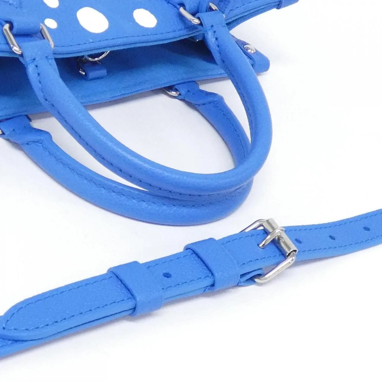 LOUIS VUITTON OnTheGo M46424 Handbag Monogram Blue Monogram - Thumbnail 4