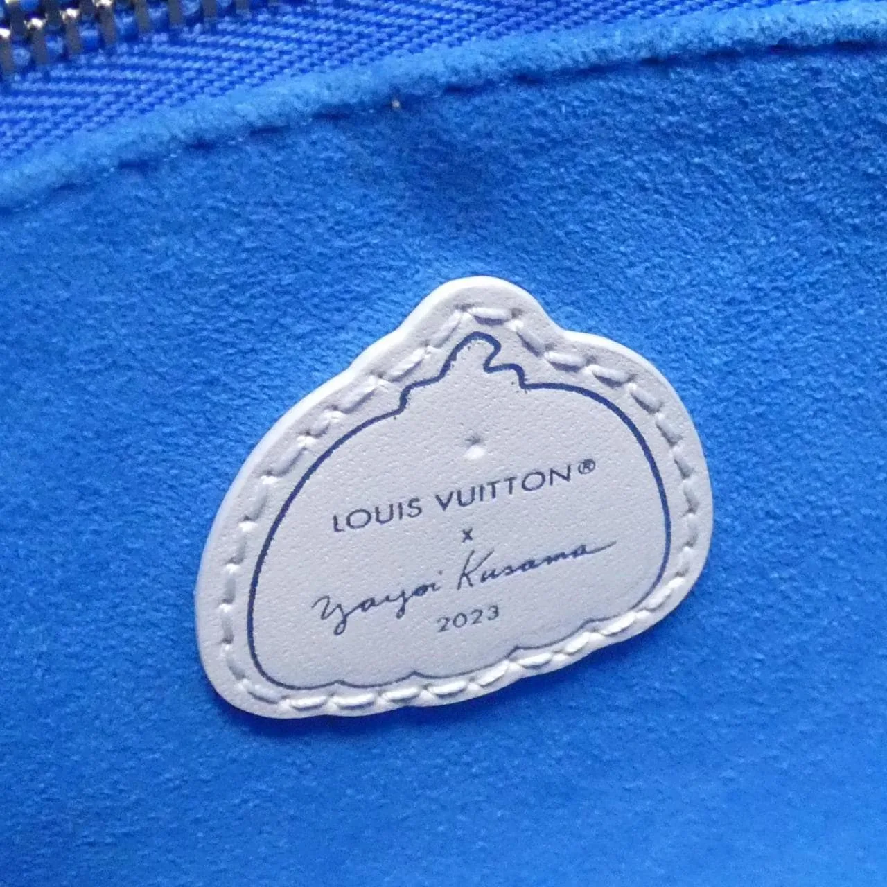 LOUIS VUITTON OnTheGo M46424 Handbag Monogram Blue Monogram - Thumbnail 6