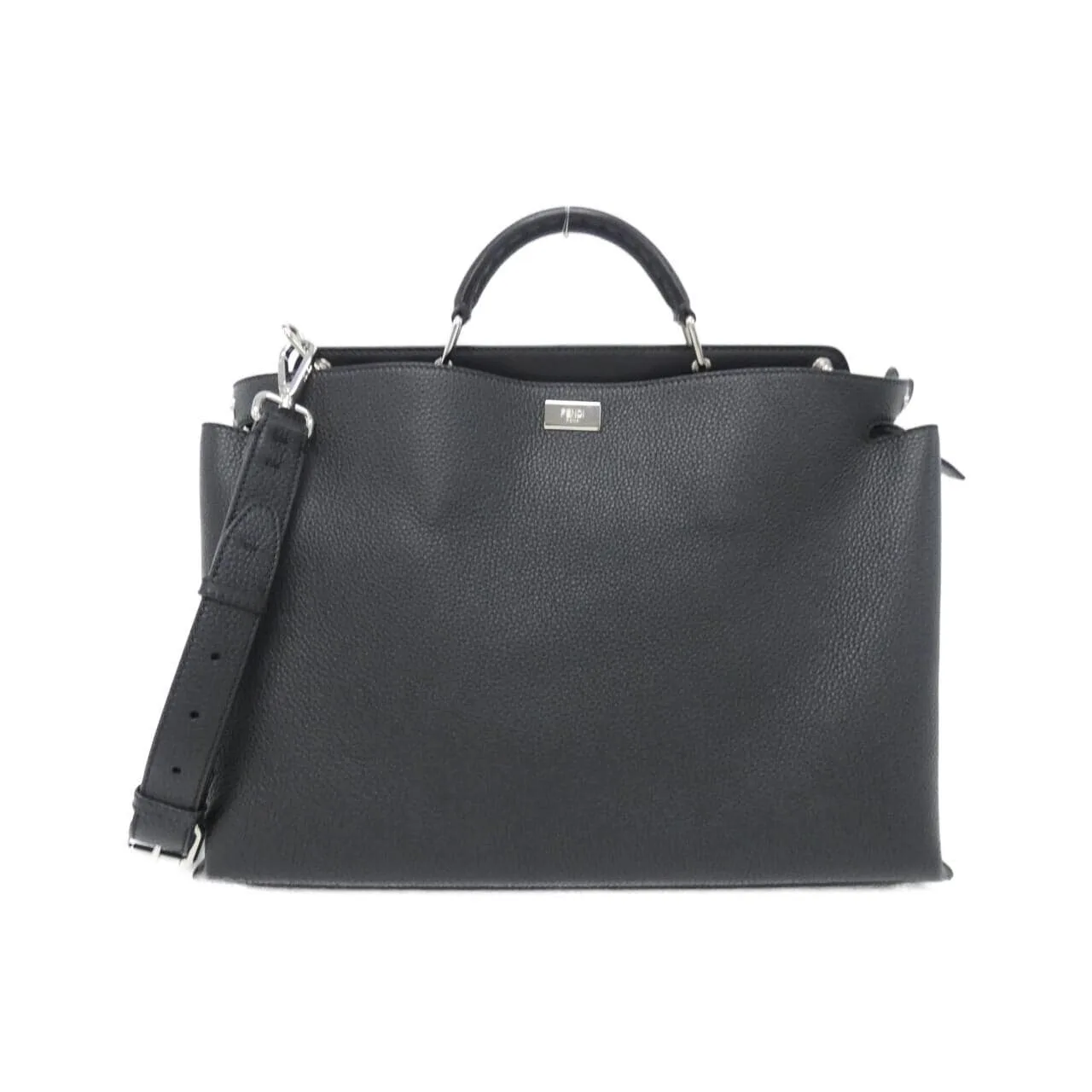 FENDI Baguette 7VA476 A91A Handbag Black