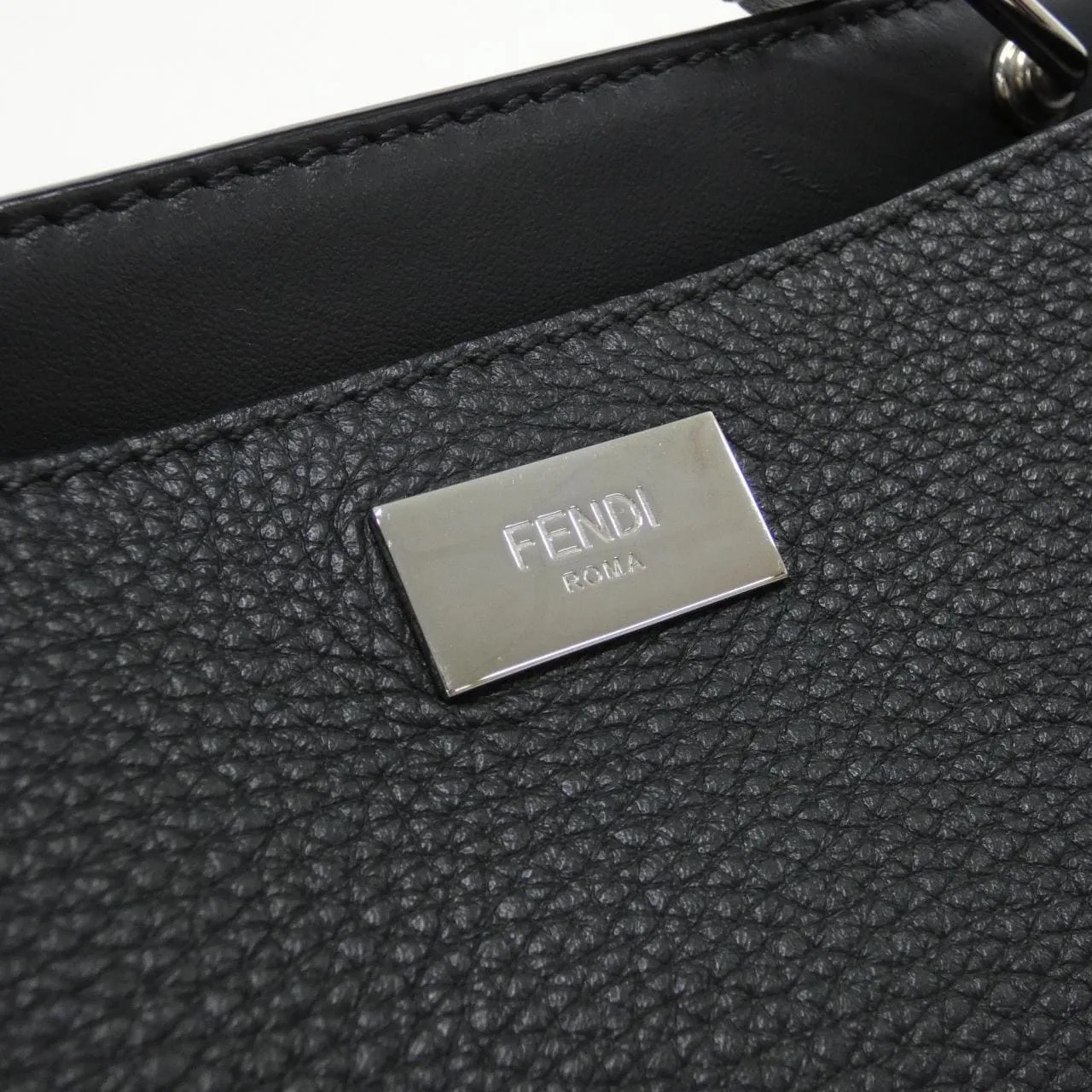 FENDI Baguette 7VA476 A91A Handbag 黑色 中古品A - 縮圖 5