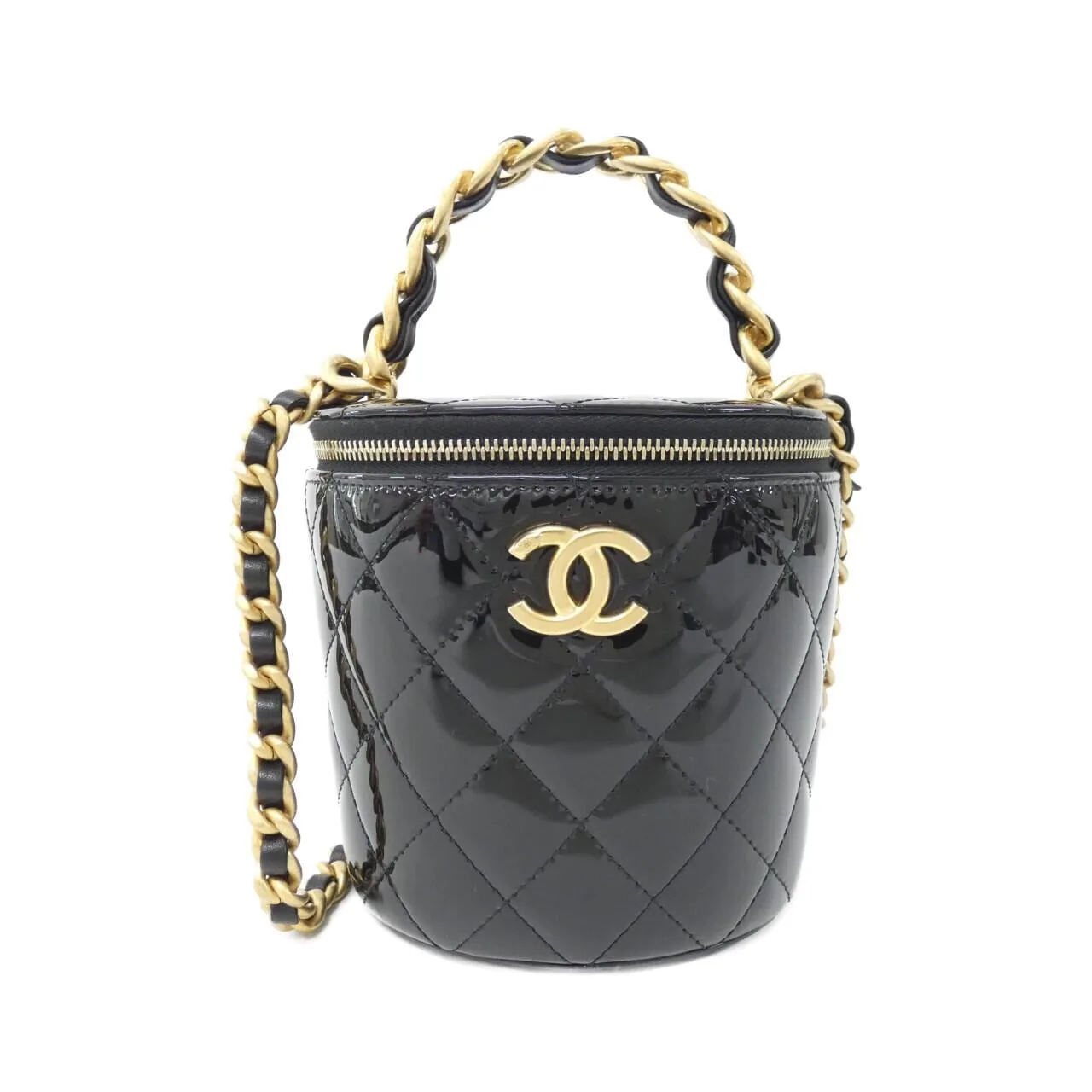 CHANEL Timeless Classic AP2873 Handbag Patent Leather