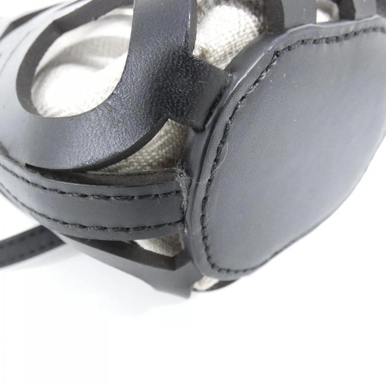 LOEWE C922Y62X02 Shoulder Lambskin Black Lambskin - Thumbnail 2