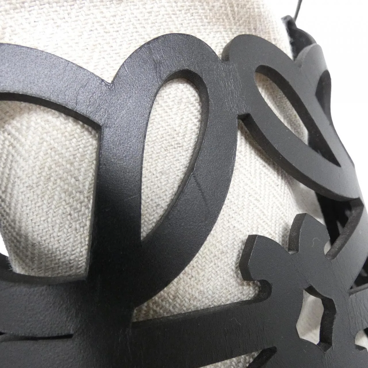 LOEWE C922Y62X02 Shoulder Lambskin Black Lambskin - Thumbnail 3