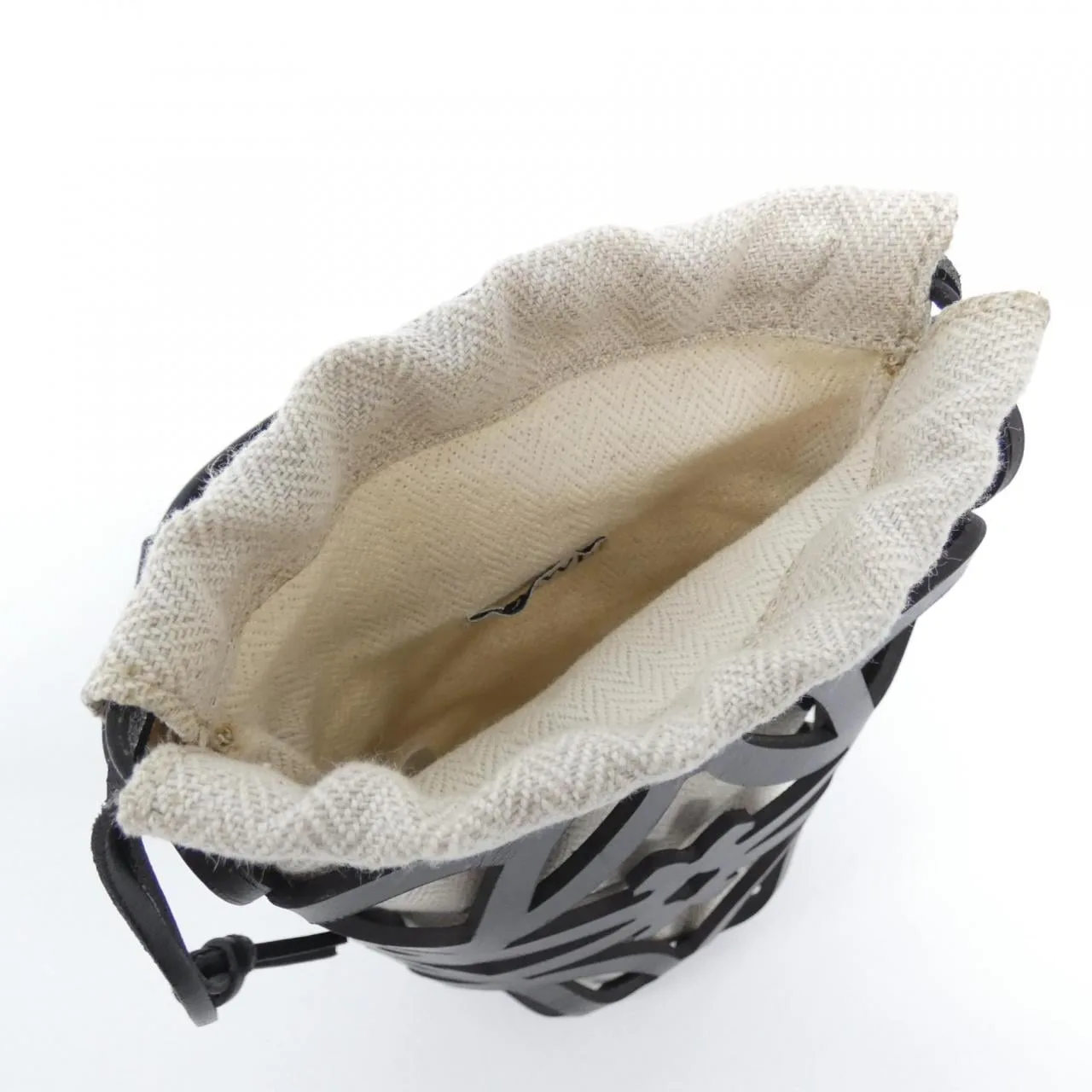 LOEWE C922Y62X02 Shoulder Lambskin Black Lambskin - Thumbnail 6