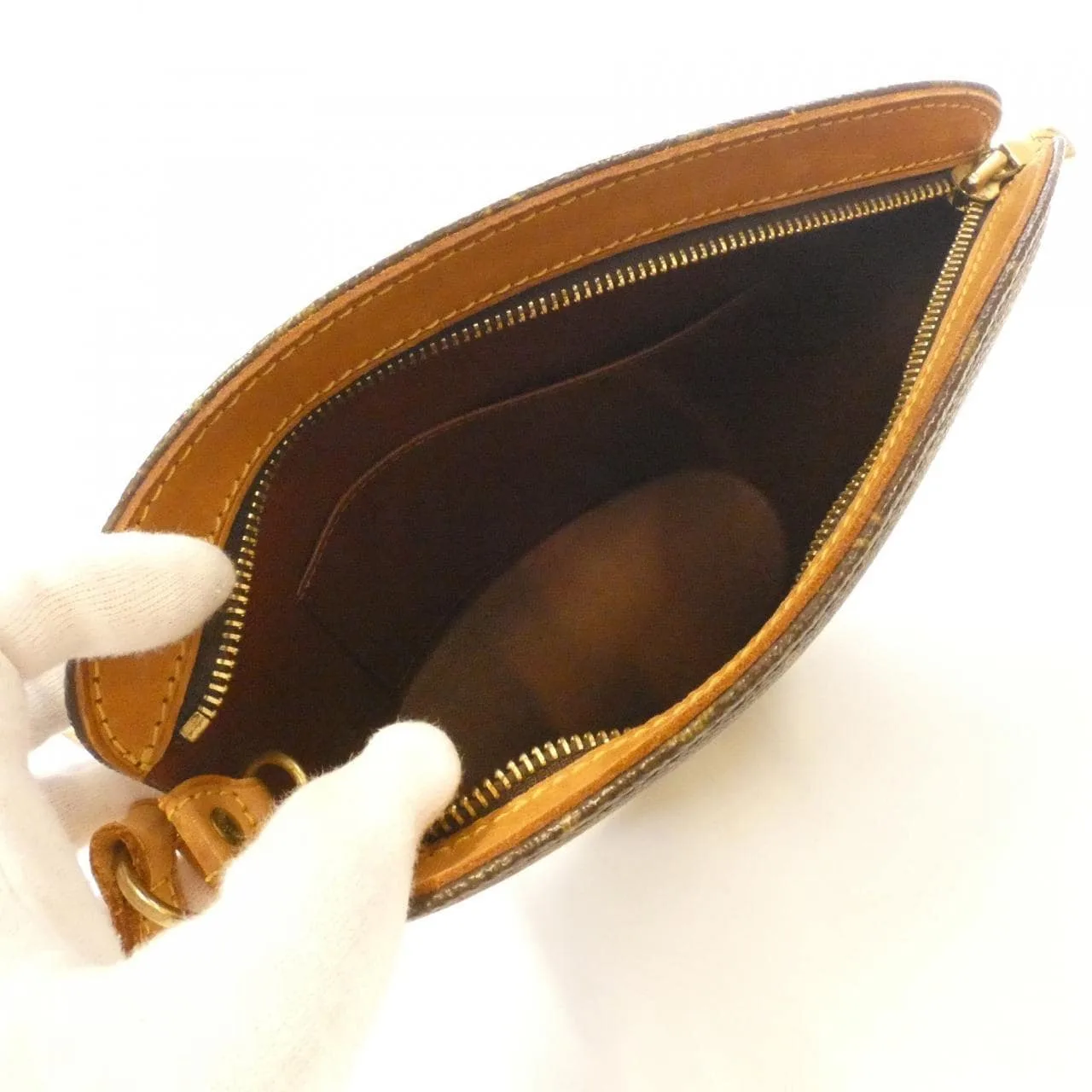 LOUIS VUITTON Drouot M51290 Shoulder Monogram 黑色 Monogram 中古品B - 縮圖 6