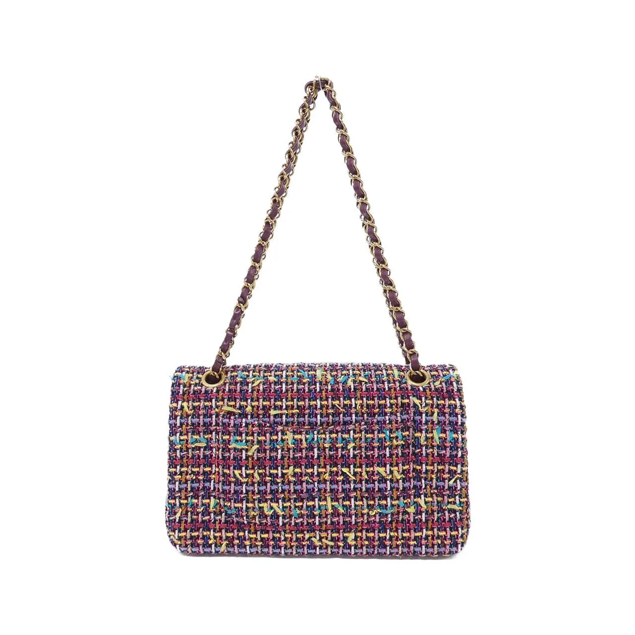 CHANEL Matelasse 1112 Shoulder Tweed 2