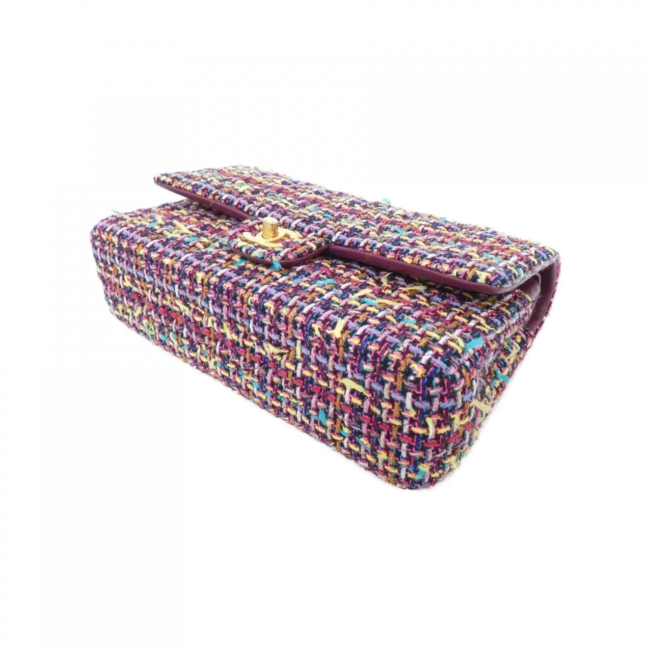 CHANEL Matelasse 1112 Shoulder Tweed 3