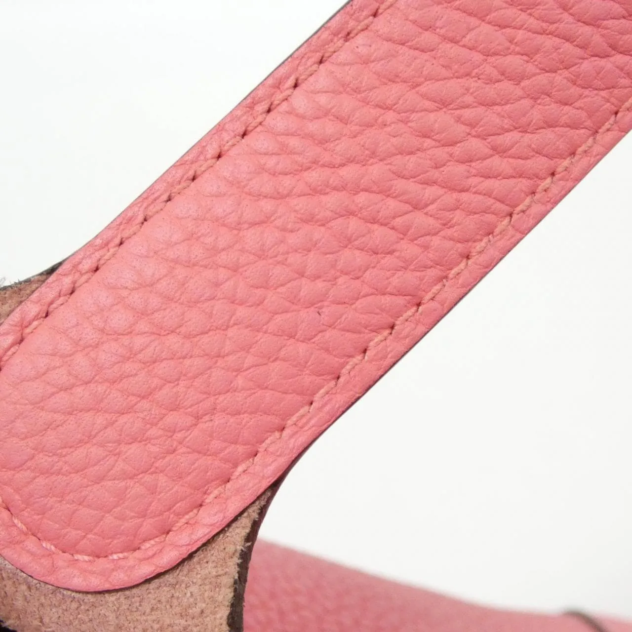 HERMES 060991CK Handbag Clemence Black Clemence Leather - Thumbnail 6