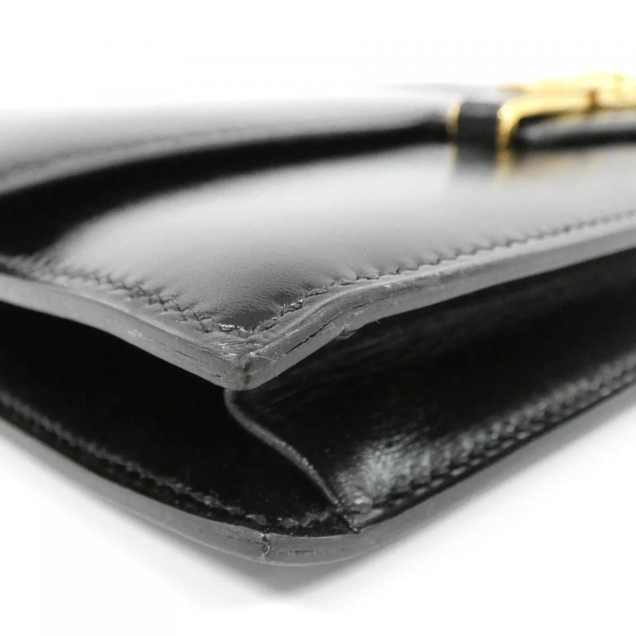 HERMES 手提包 Box Calf 黑色 Box 皮 中古品A - 縮圖 3