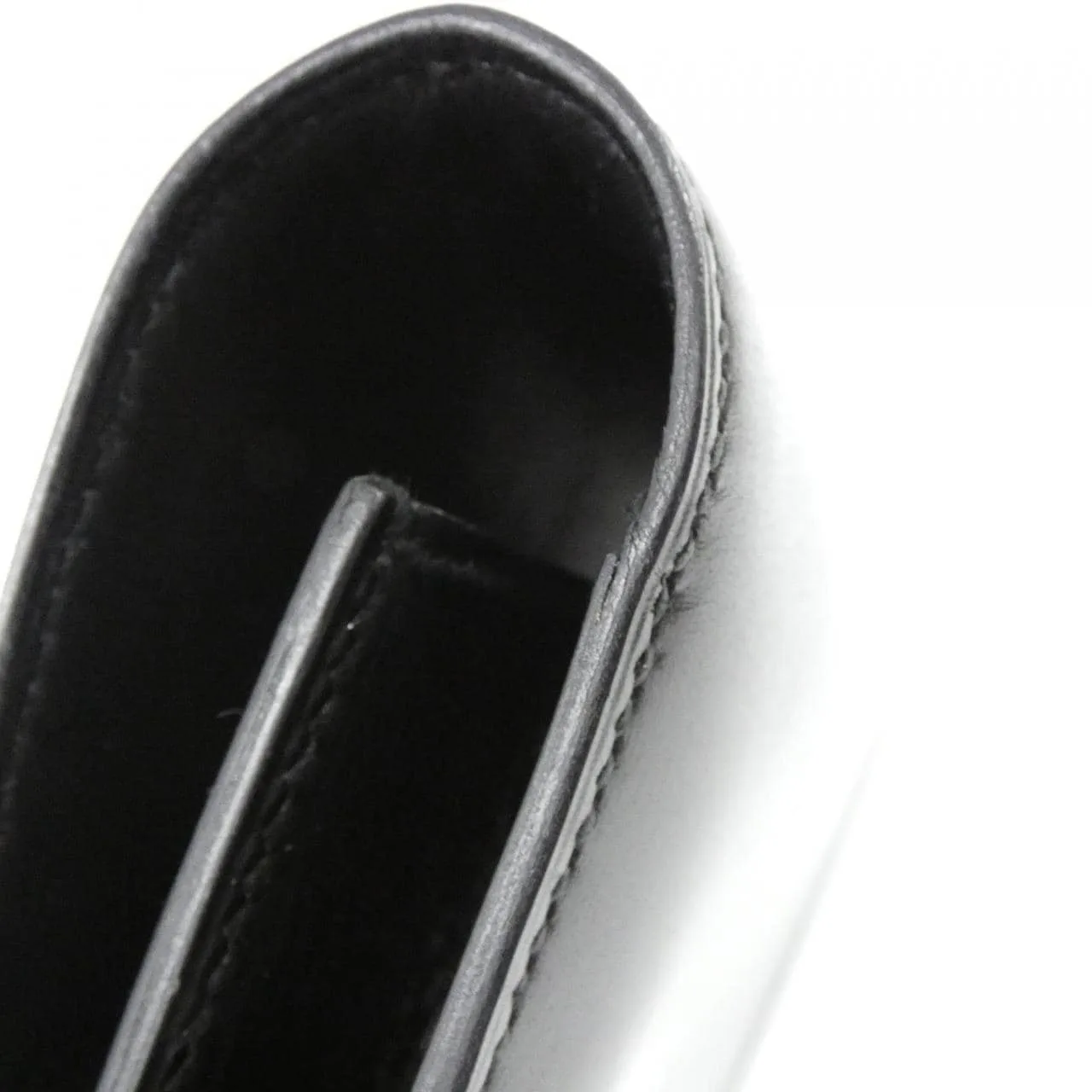 HERMES 手提包 Box Calf 黑色 Box 皮 中古品A - 縮圖 6