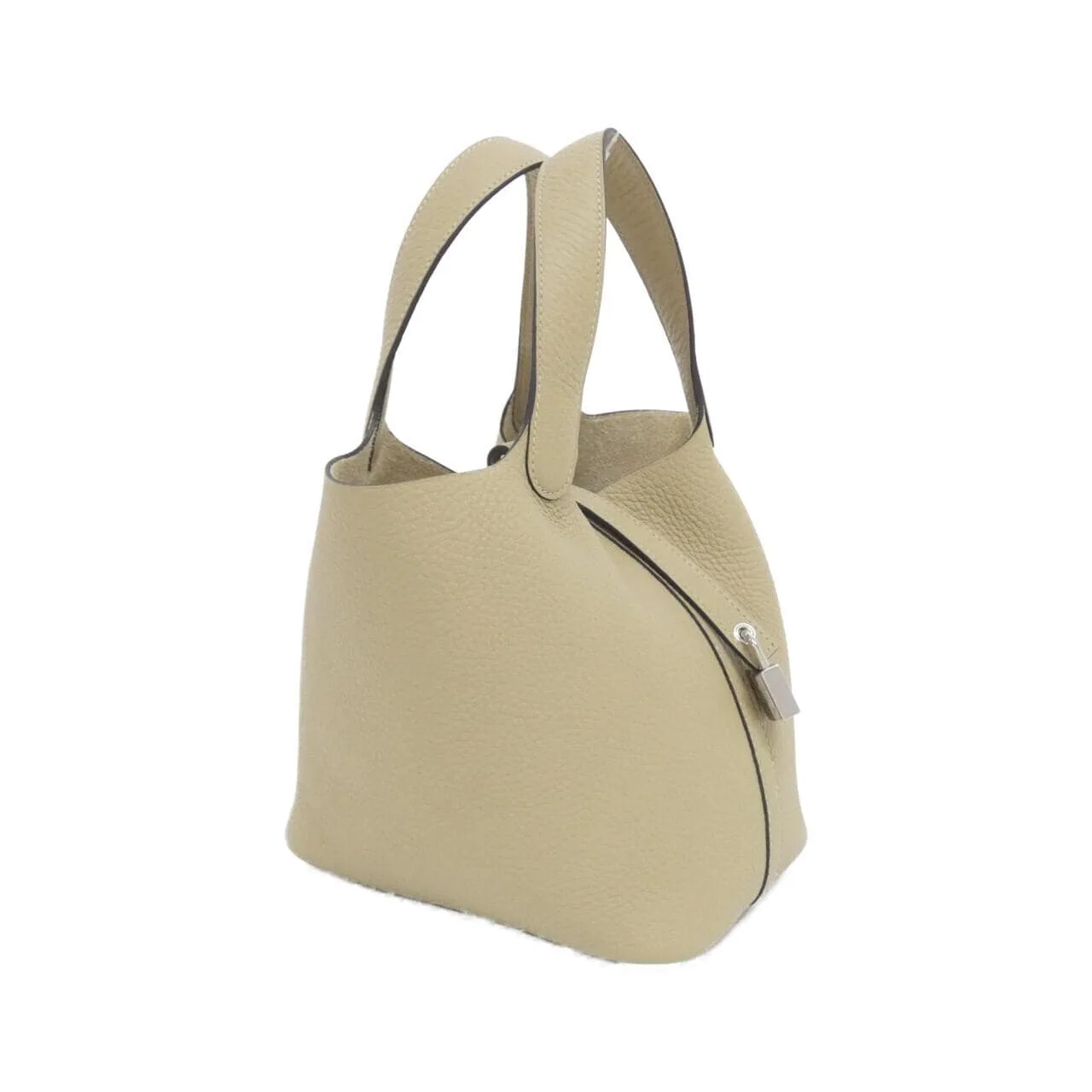 HERMES Picotin 056289CK Handbag Clemence