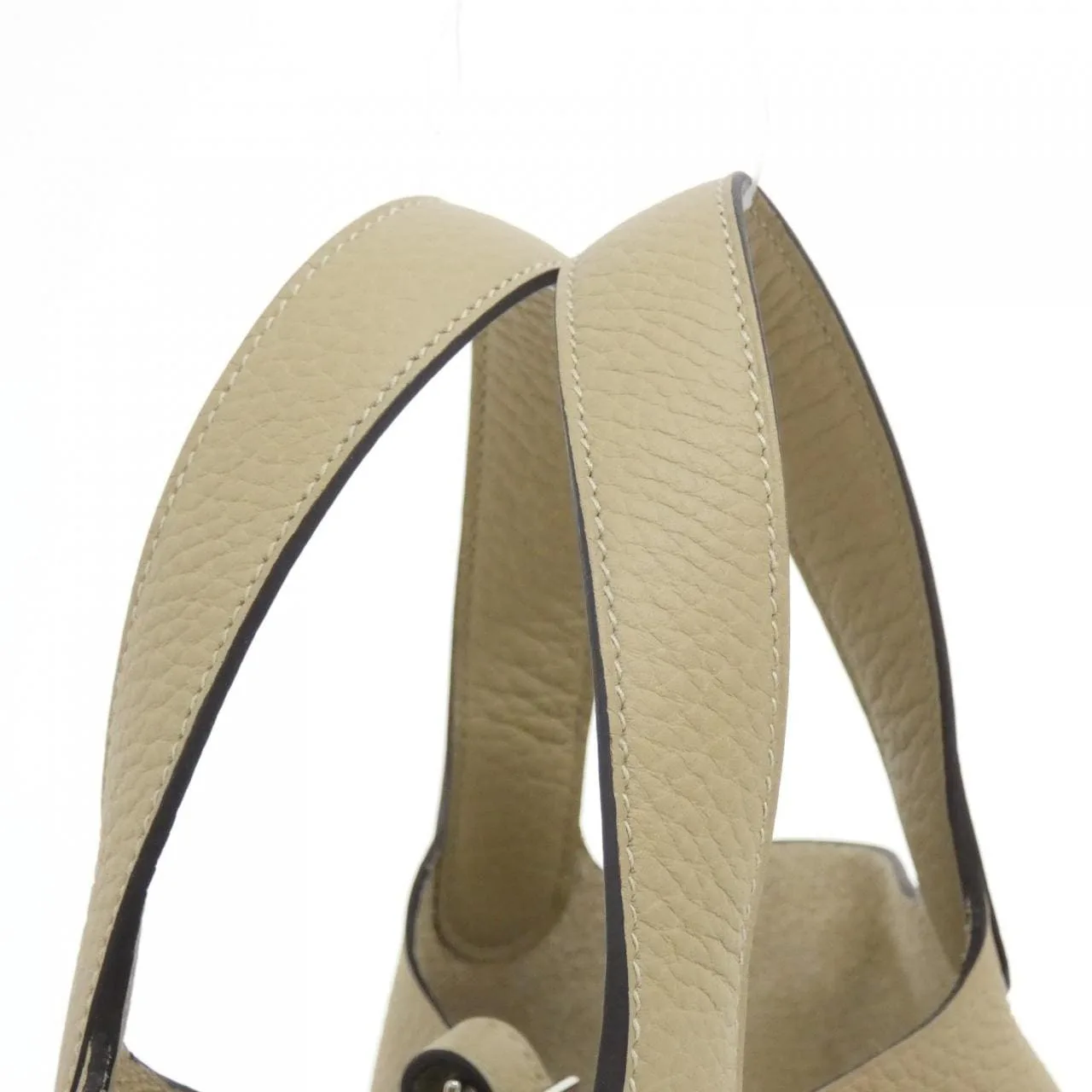 HERMES Picotin 056289CK Handbag Clemence 4