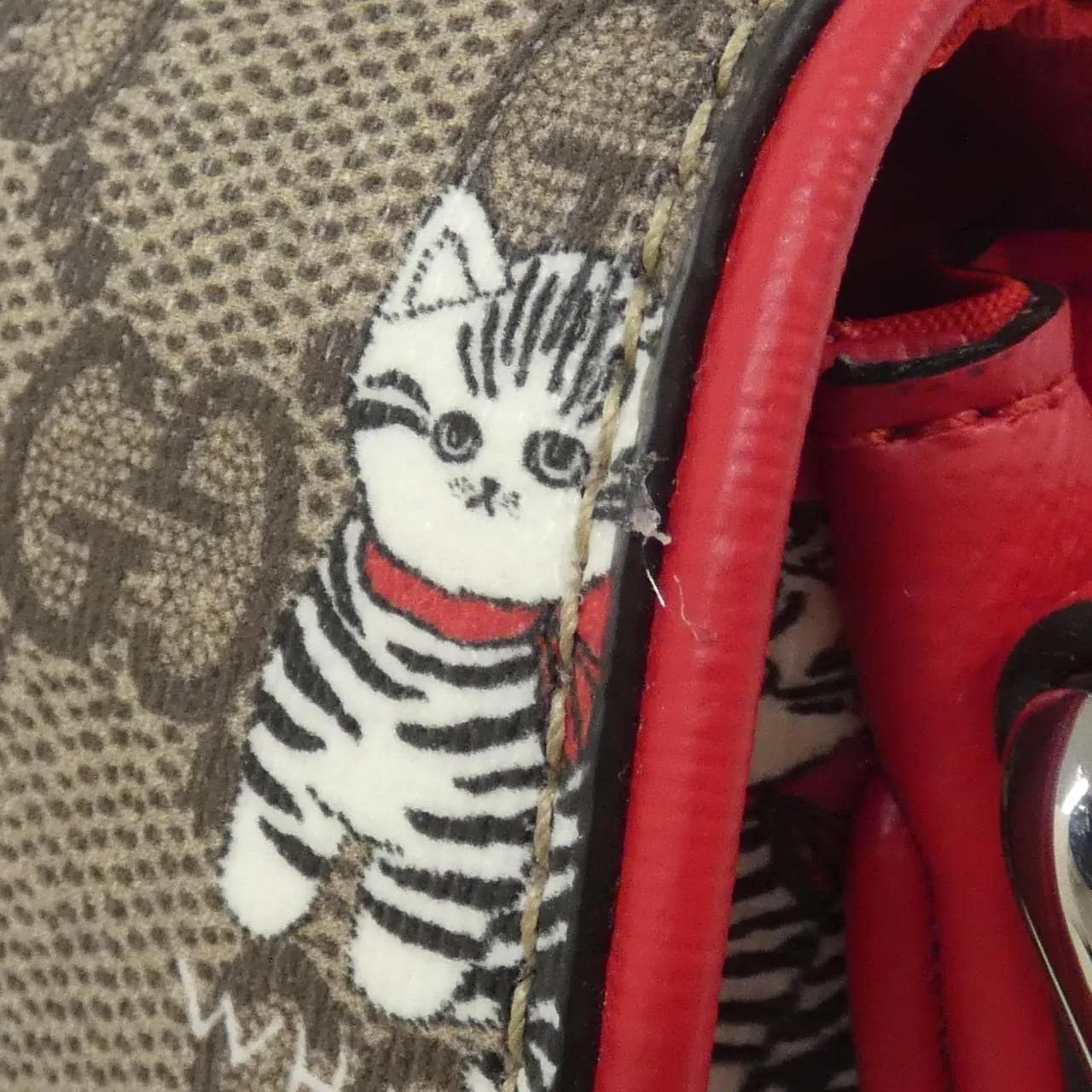 GUCCI 814014 肩背包 帆布 5