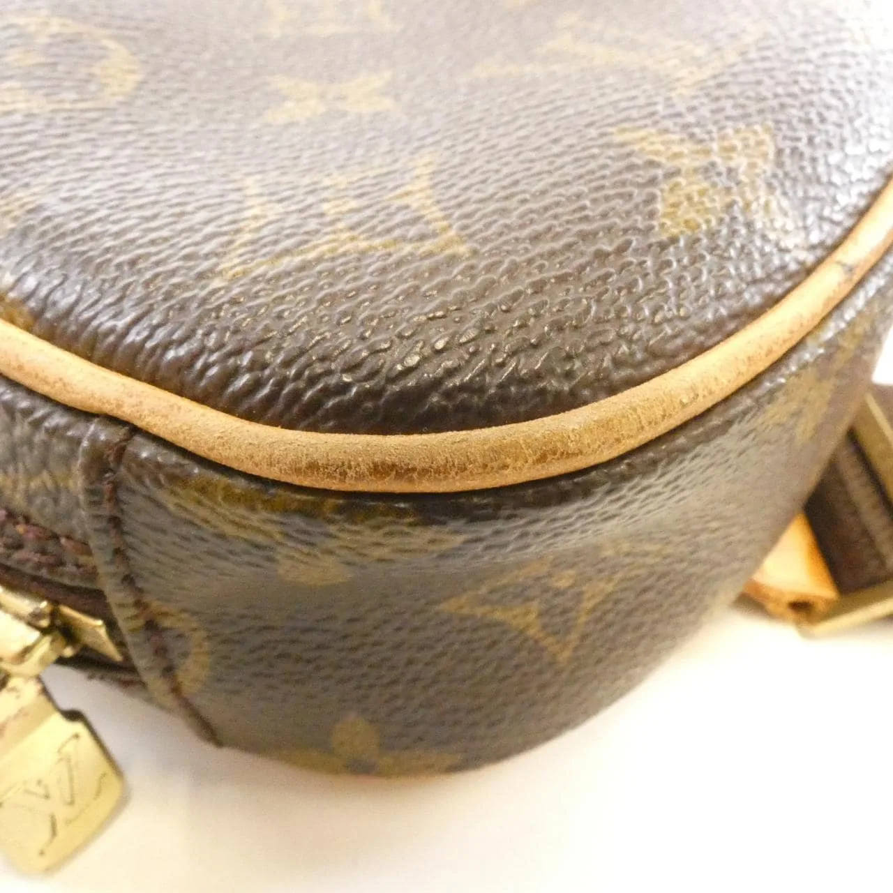 LOUIS VUITTON Pochette M51870 肩背包 Monogram 黑色 Monogram 中古品B - 縮圖 3