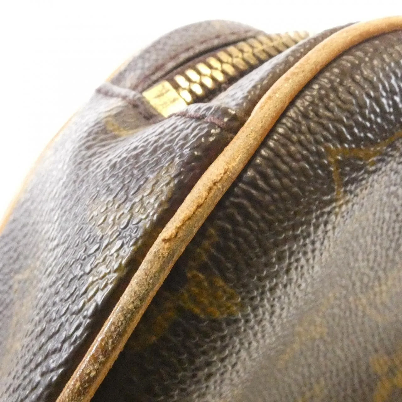 LOUIS VUITTON Pochette M51870 肩背包 Monogram 黑色 Monogram 中古品B - 縮圖 4
