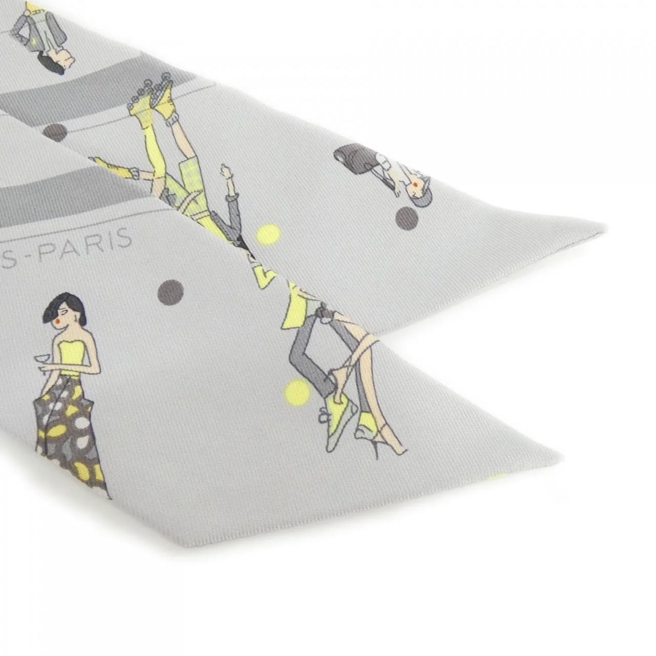 HERMES 063416S Scarf Black Rank A - Thumbnail 2