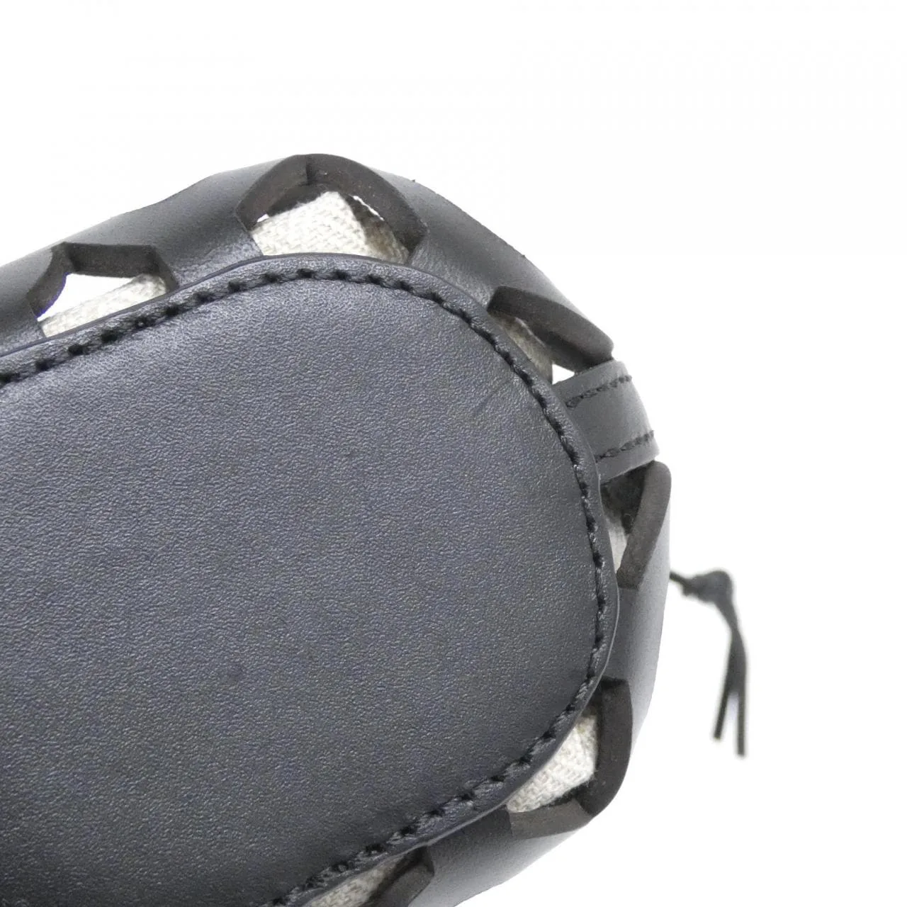 LOEWE C922Y62X02 Shoulder Lambskin 黑色 羊皮 中古品A - 縮圖 2