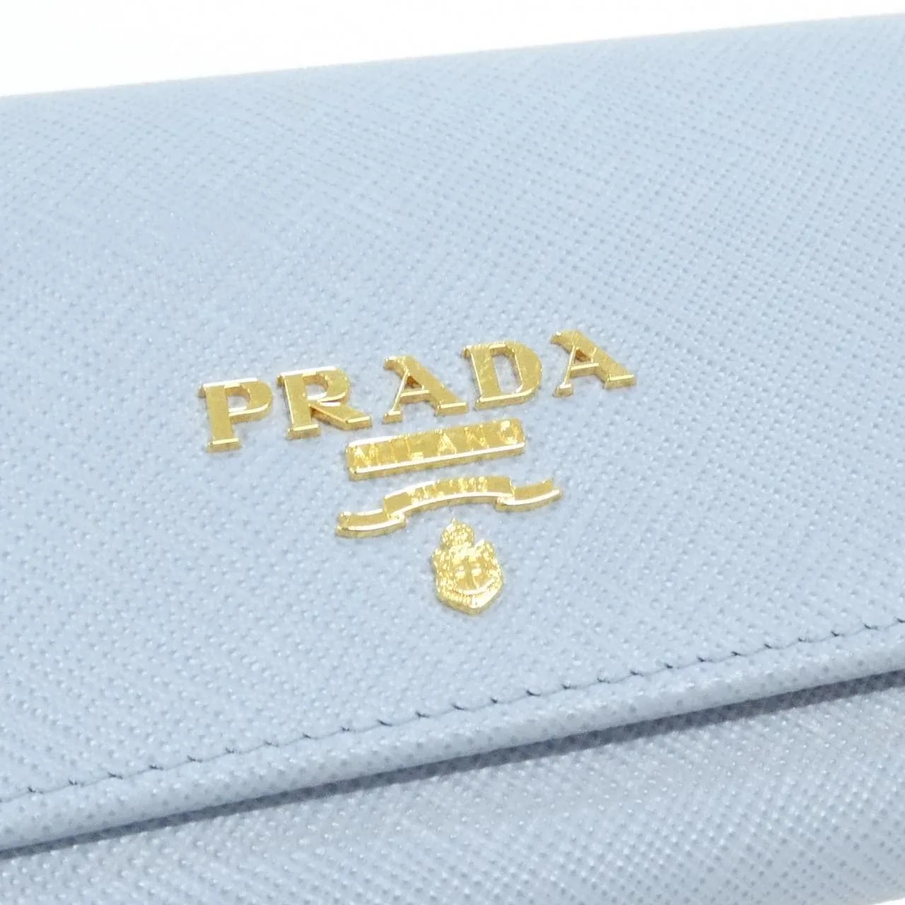 PRADA 1MH132 Wallet 黑色 中古品A - 縮圖 4