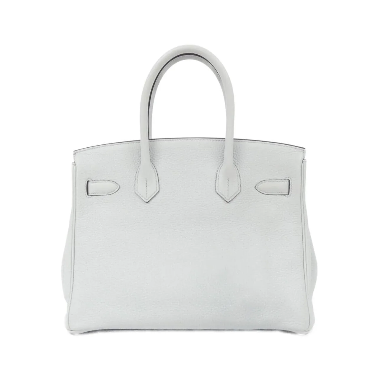 HERMES 030335CK Handbag Clemence Blue Clemence Leather - Thumbnail 2