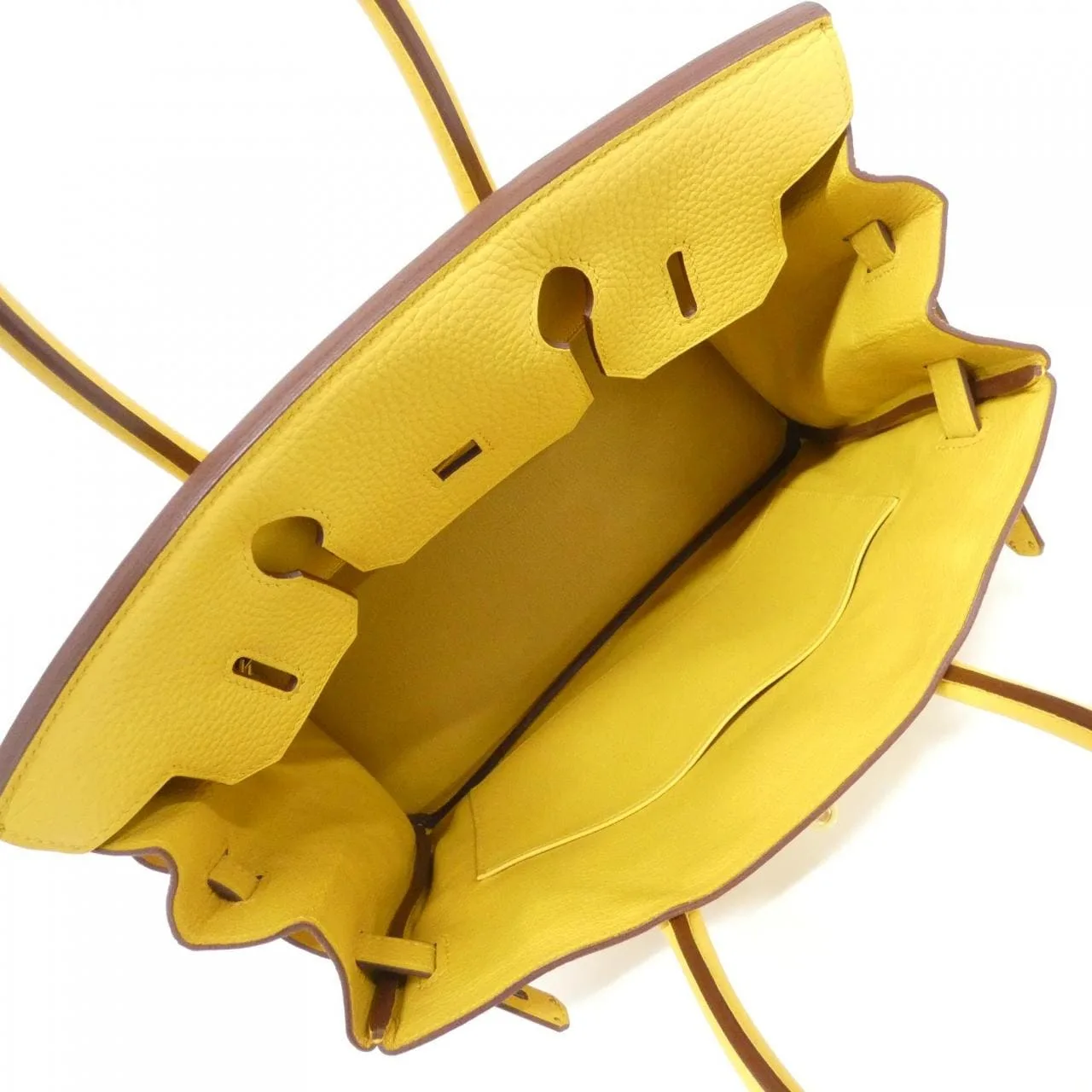 HERMES Birkin 025789CC Handbag Clemence Black Clemence Leather Rank A - Thumbnail 8