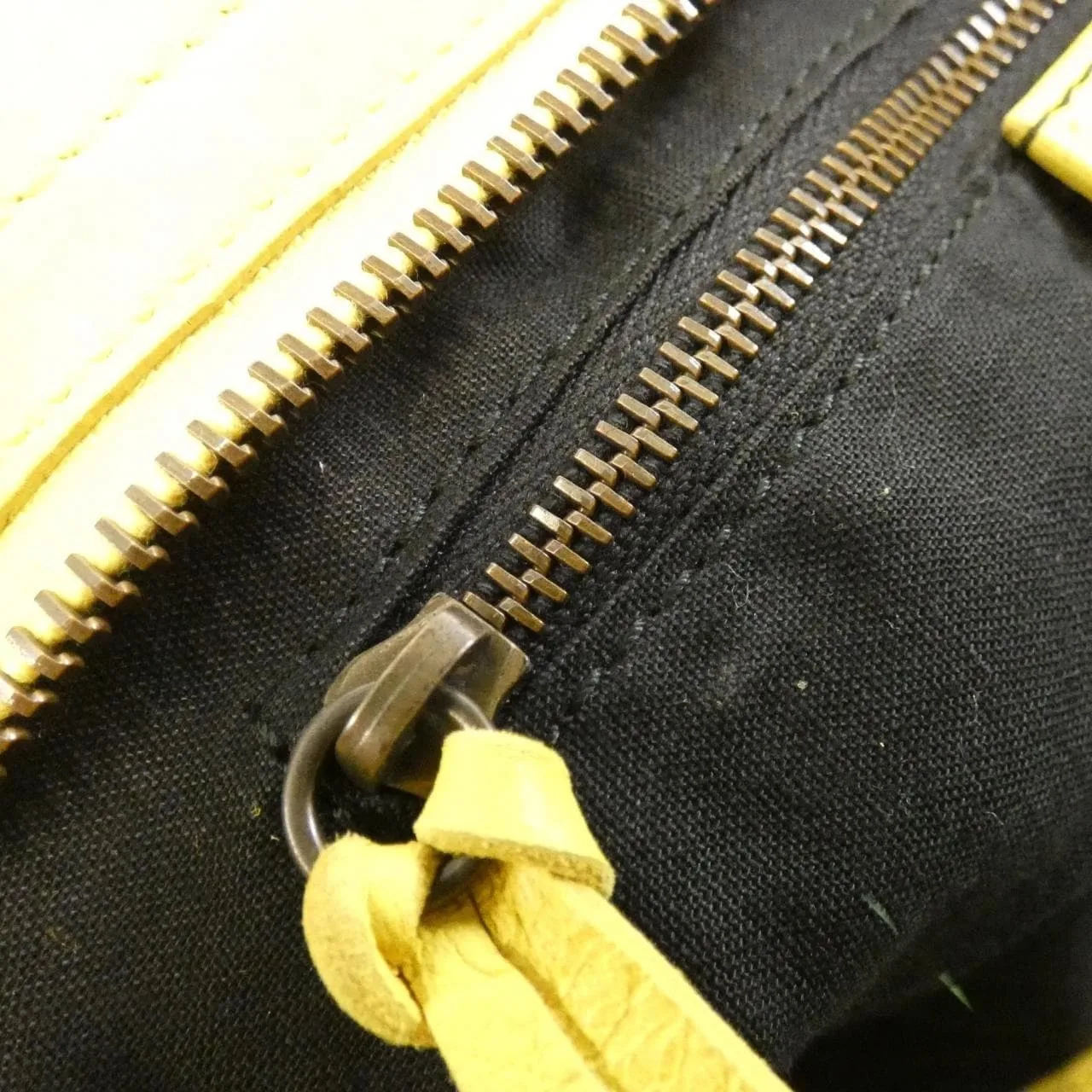 BALENCIAGA Le City 115748 D94JT Handbag Lambskin 黑色 羊皮 中古品A - 縮圖 9