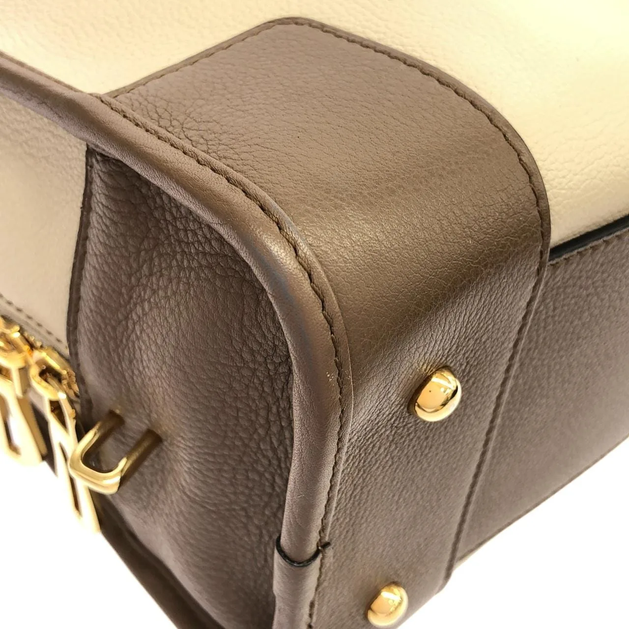 LOEWE Amazona 352 62 A03 Handbag Gold Rank A - Thumbnail 3