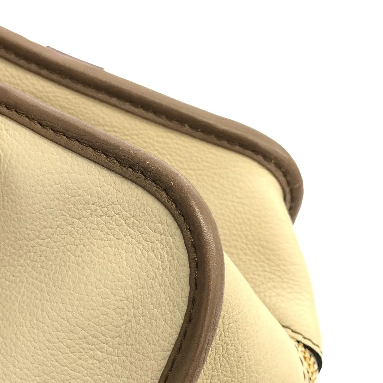 LOEWE Amazona 352 62 A03 Handbag Gold Rank A - Thumbnail 5