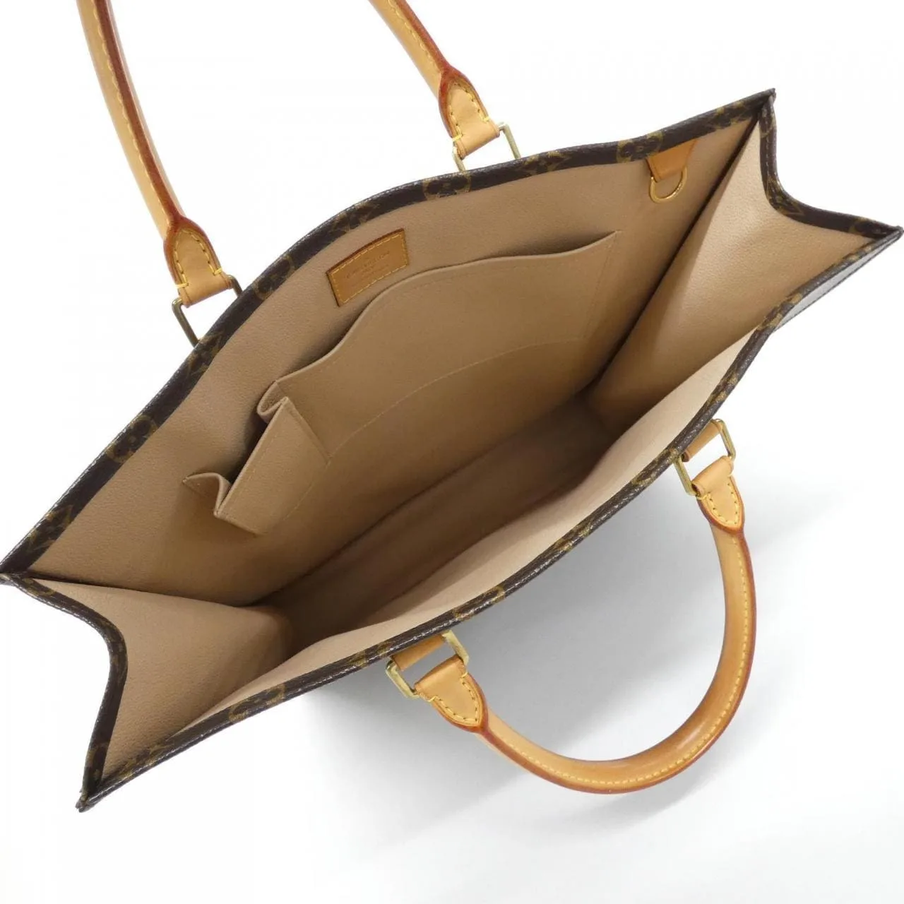 LOUIS VUITTON M51140 Handbag Monogram 黑色 Monogram 中古品A - 縮圖 6