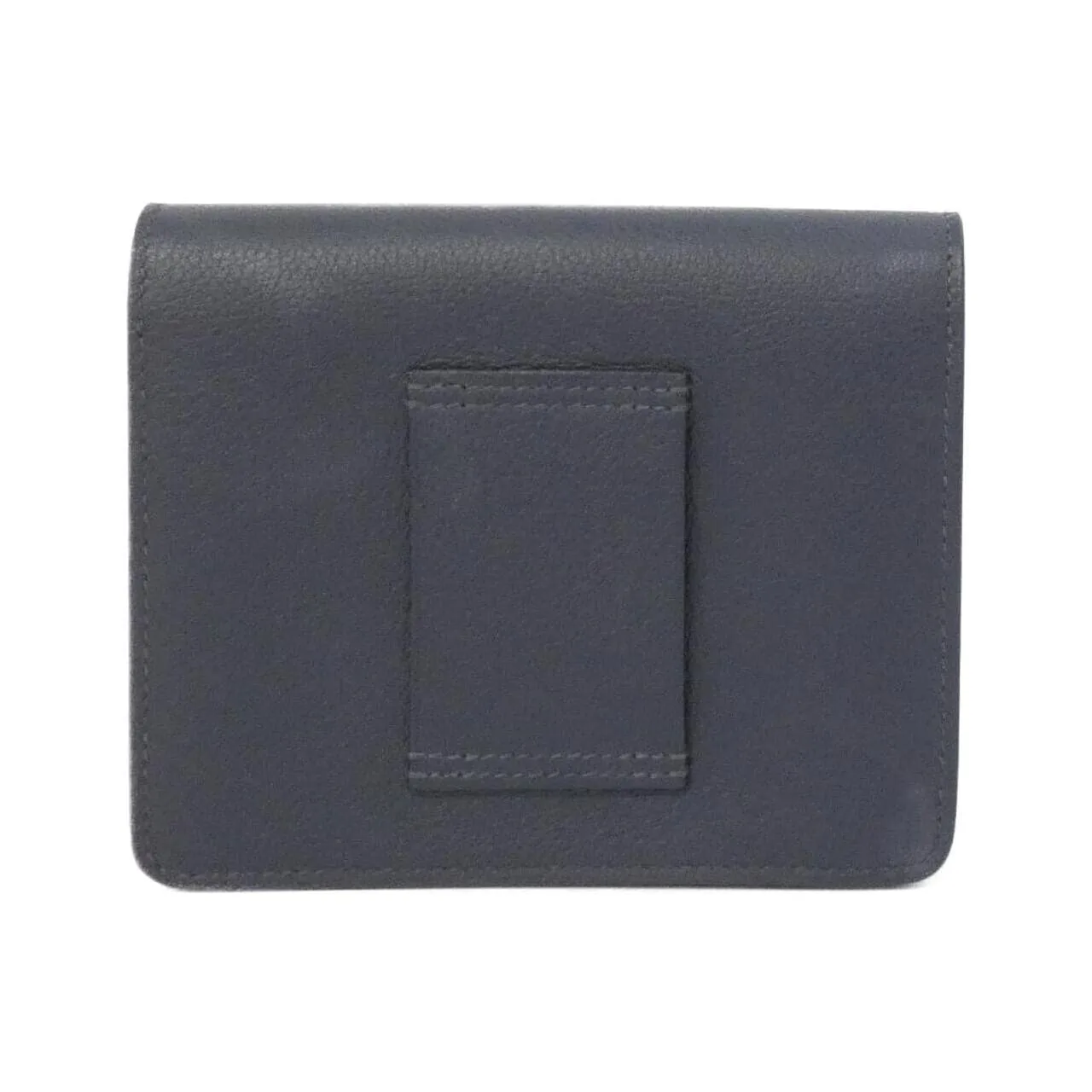 HERMES 082053CP 銀包 藍色 中古品A - 縮圖 2