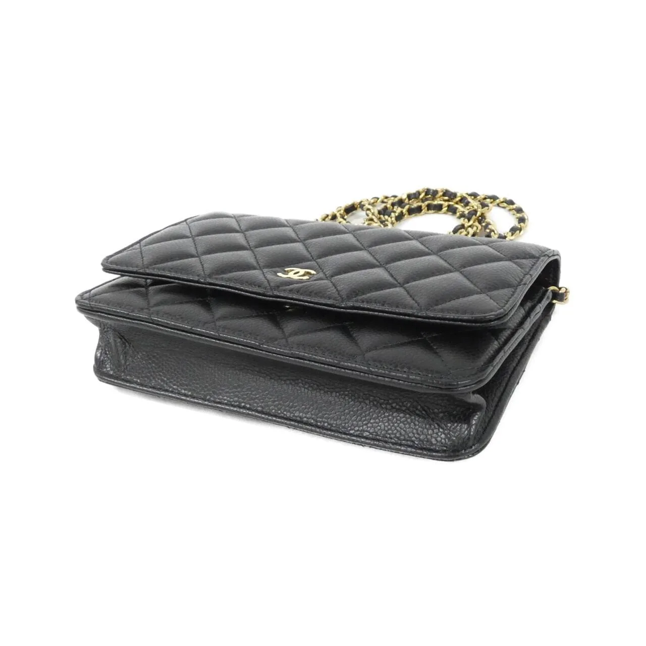 CHANEL Timeless Classic AP0250 Wallet Grained Calfskin Black Grained Calfskin Rank A - Thumbnail 3