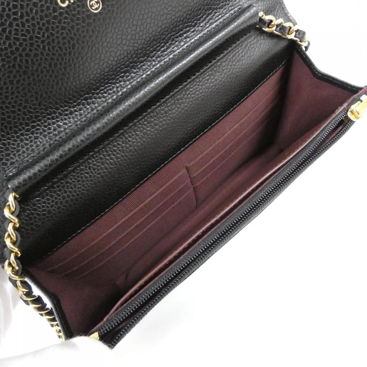 CHANEL Timeless Classic AP0250 Wallet Grained Calfskin Black Grained Calfskin Rank A - Thumbnail 7