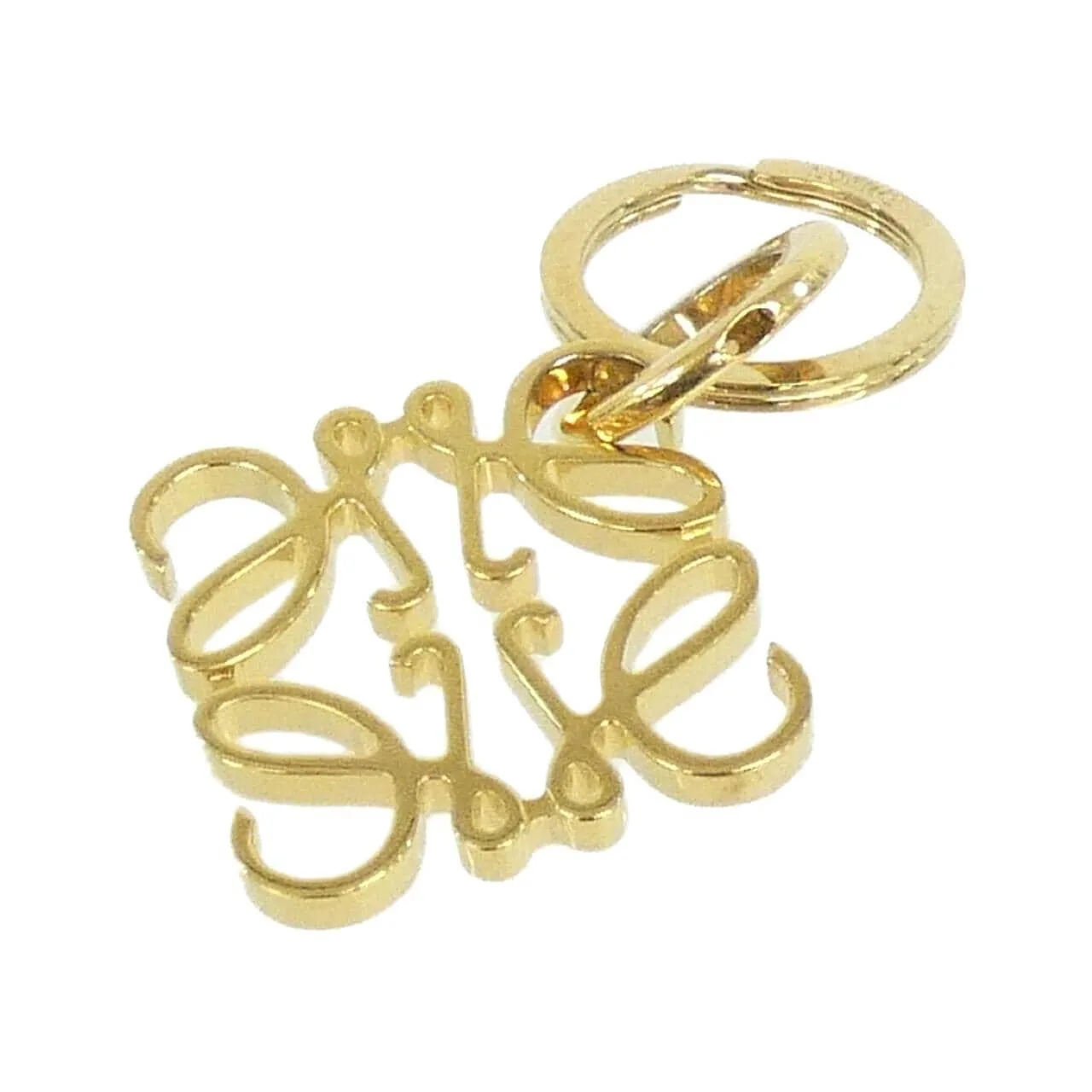 LOEWE 111 25 203 Key Case Gold Rank A - Thumbnail 2