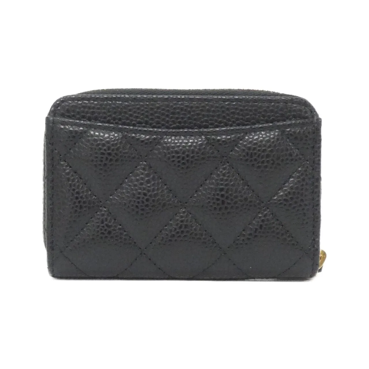 CHANEL Timeless Classic AP0216 Coin Case Grained Calfskin Black Grained Calfskin Rank A - Thumbnail 2